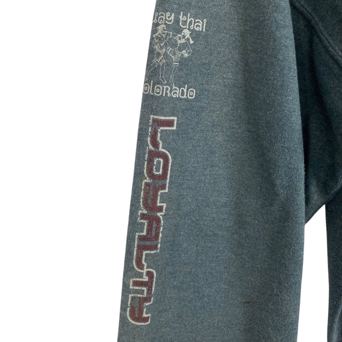 Vintage Vintage Erin Gildan Hoodie Sweatshirt Blue Size M Size US M / EU 48-50 / 2 - 4 Thumbnail