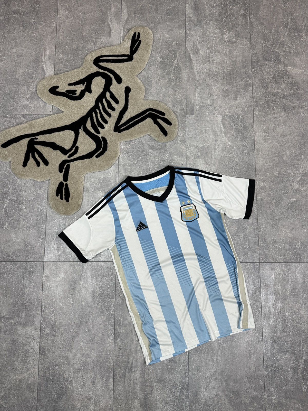 Adidas Mens vintage adidas Argentina national team T-shirt jersey Size US M / EU 48-50 / 2 - 1 Thumbnail