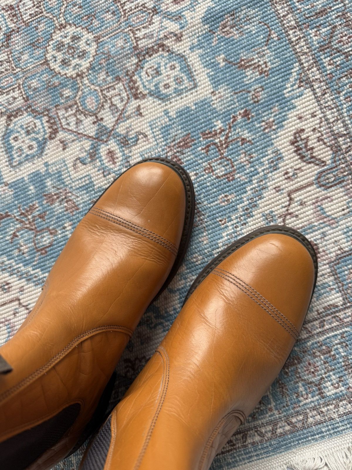 Solovair NPS Solovair Since1887 MadeIn England Leather Chelsea Boots Size US 9 / EU 42 - 12 Thumbnail