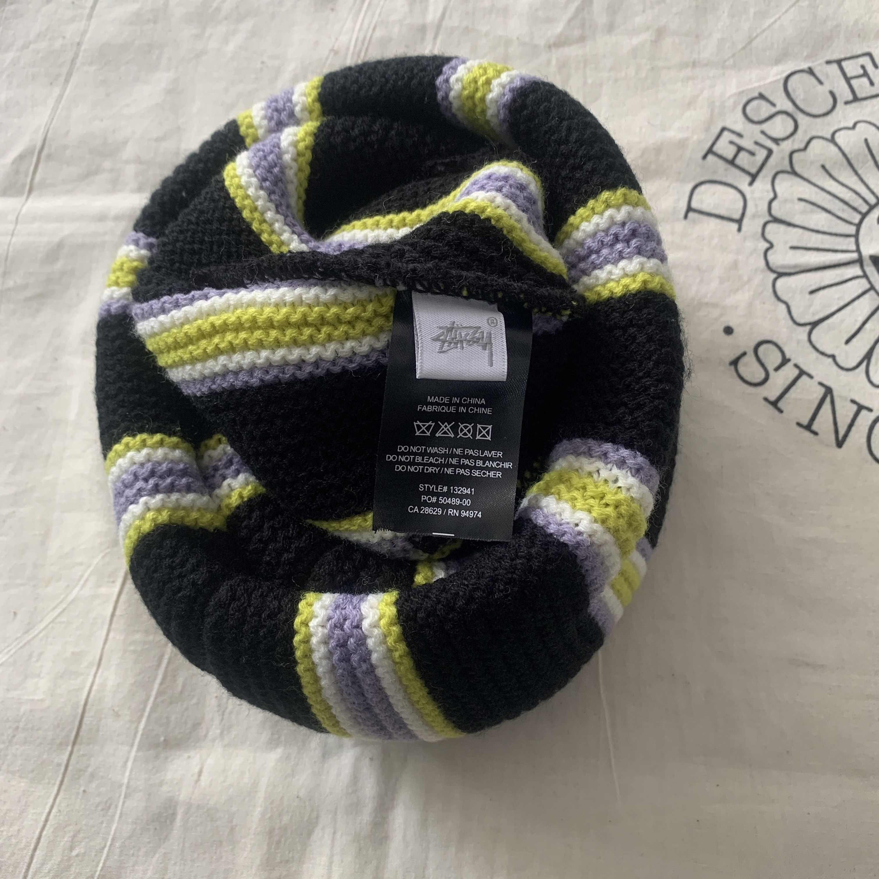 Stussy Stussy vertical stripe cuff beanie Size ONE SIZE - 4 Thumbnail