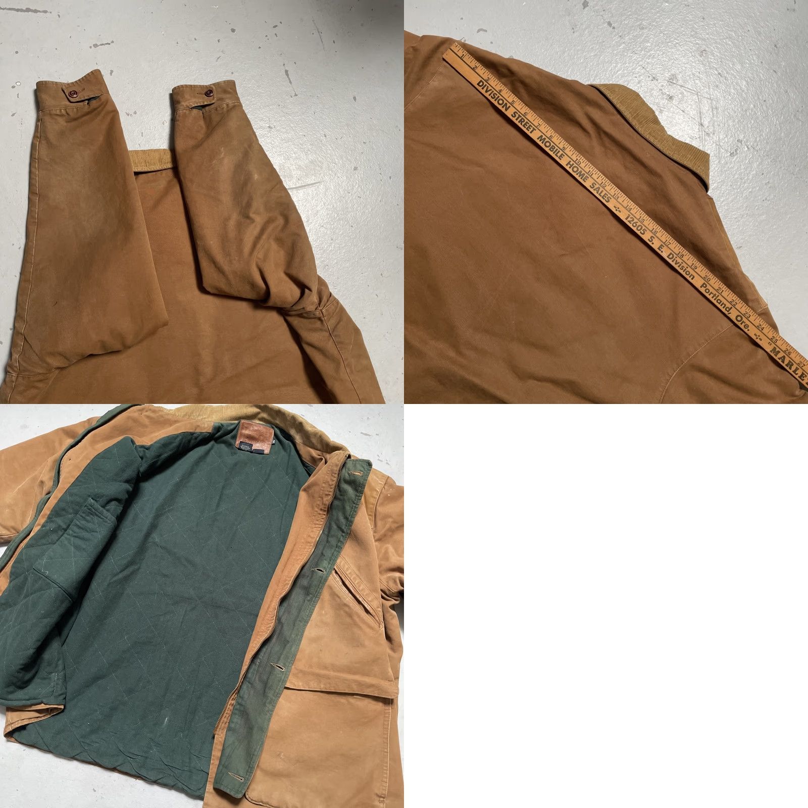 Polo Ralph Lauren VINTAGE Polo Ralph Lauren Jacket Polo Sportsman Barn Ranch Leather Trim Jacket Made USA XL Mens Brown USA Rancher Distressed Workwear Chore Size US XL / EU 56 / 4 - 9 Thumbnail