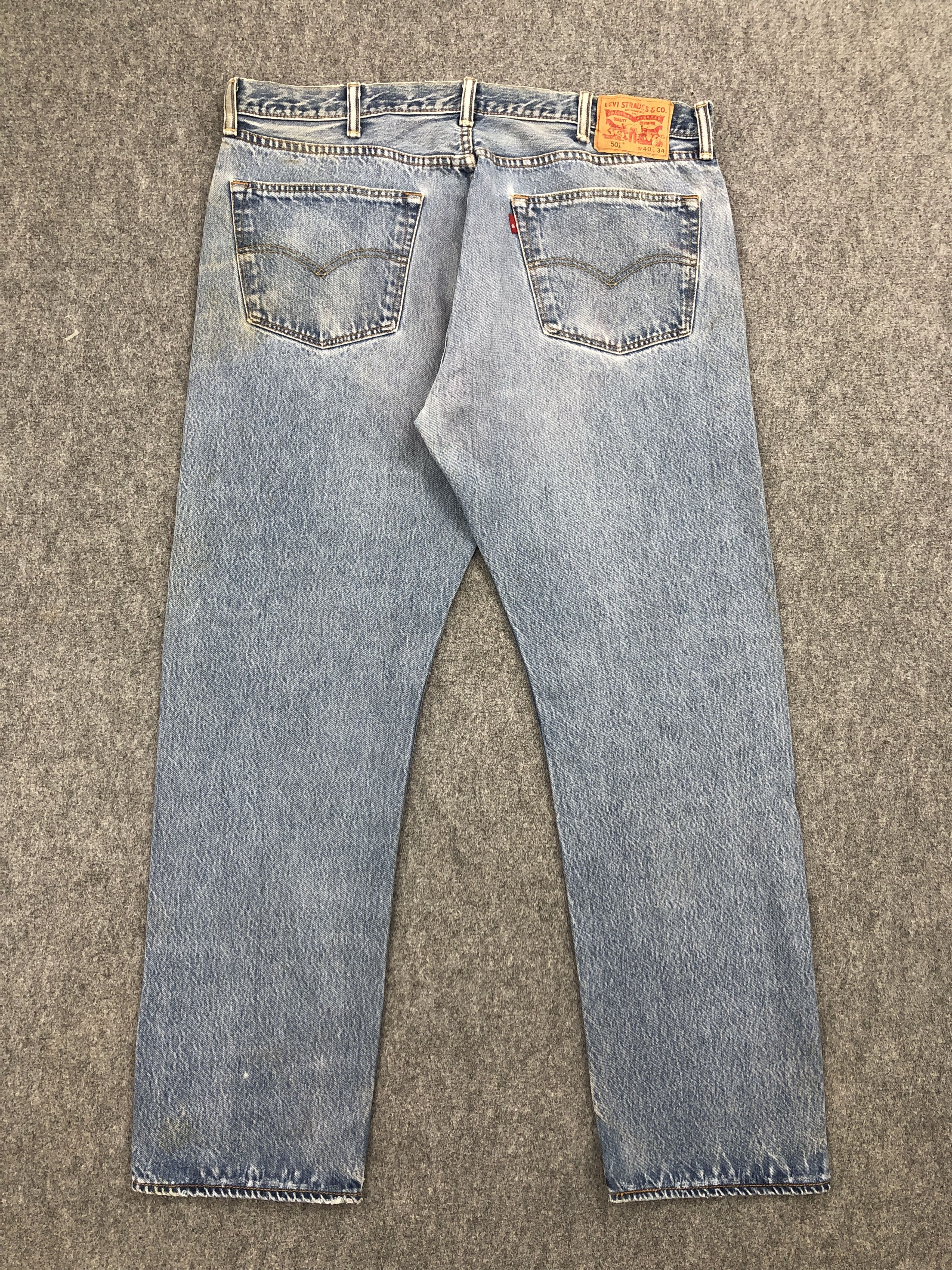 Levi's Vintage Levi's 501 Button Fly Jeans DP2310 Size US 37 - 3 Thumbnail