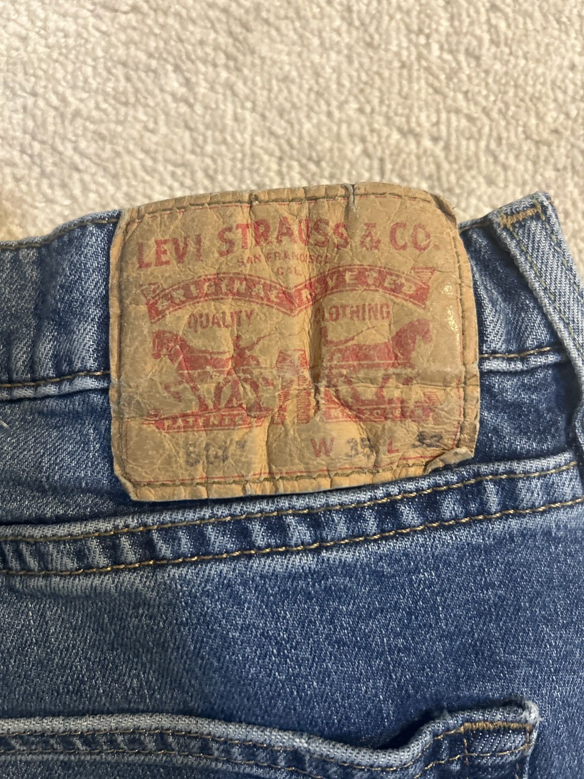 Levi's Levi’s 514 Size US 35 - 3 Thumbnail