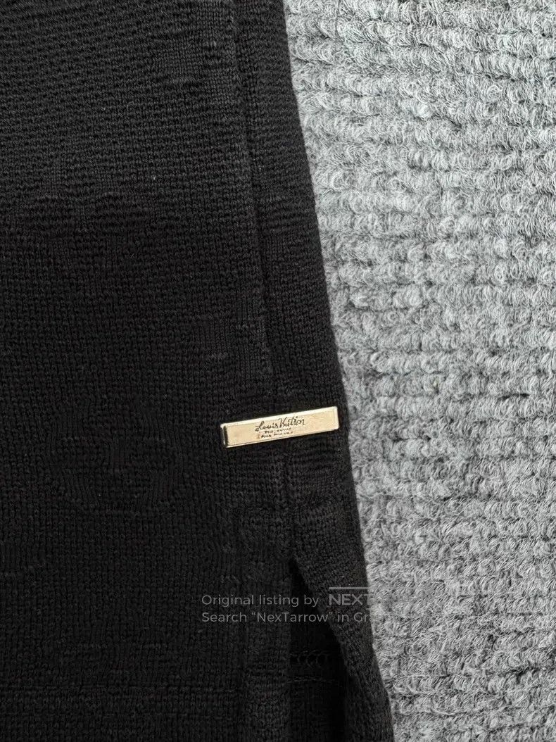 Louis Vuitton Louis Vuitton Black dark stripe full print pocket short sl Size US XL / EU 56 / 4 - 5 Thumbnail