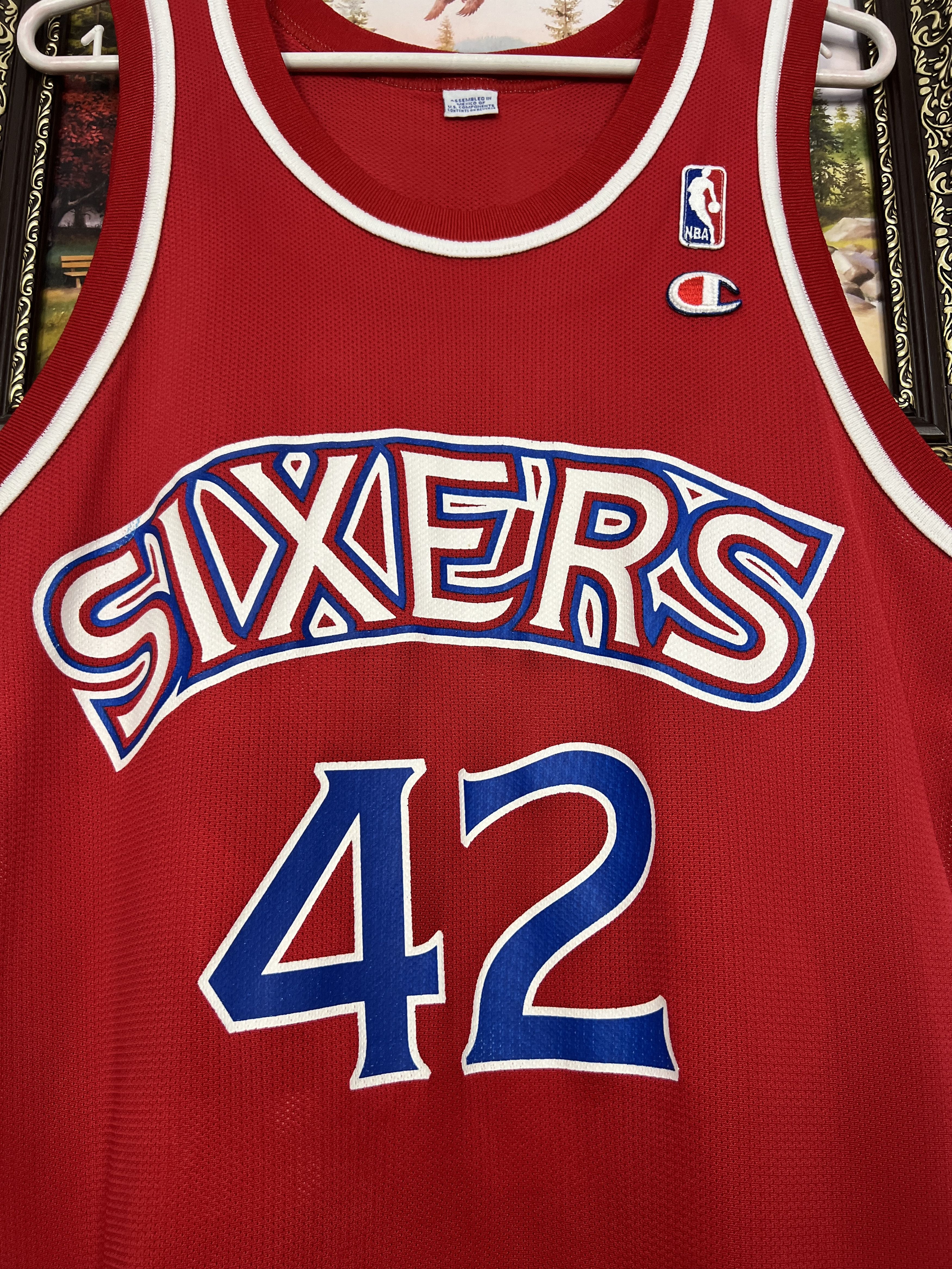 Champion Champion Philadelphia 76ers Sixers Stackhouse Jersey Size US M / EU 48-50 / 2 - 5 Thumbnail