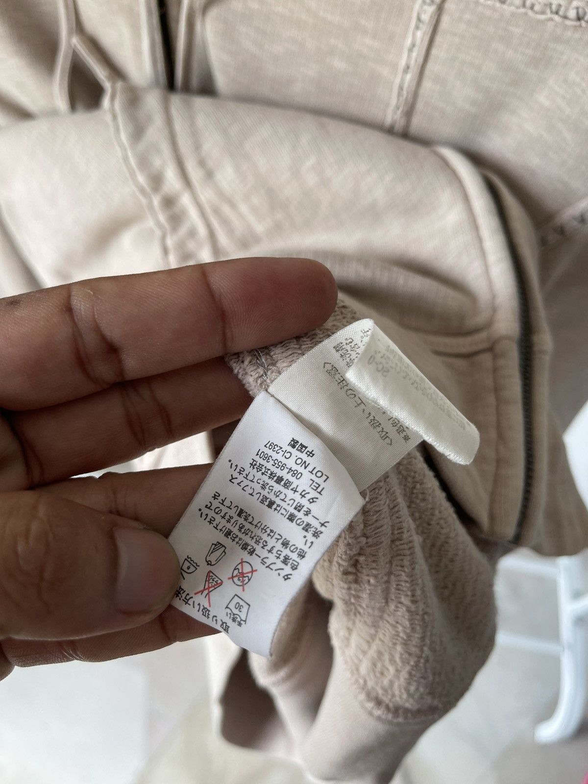 If Six Was Nine × Marithe + Francois Girbaud 2000s Marithe Francois Girbaud Cut & Sew Zip Hoodie Size US S / EU 44-46 / 1 - 12 Thumbnail