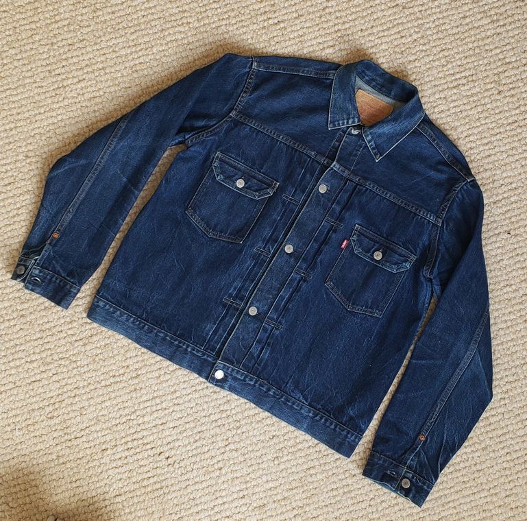 LVC LEVI'S LVC 507XX Type 2 Jacket Made in USA 555 Size 48