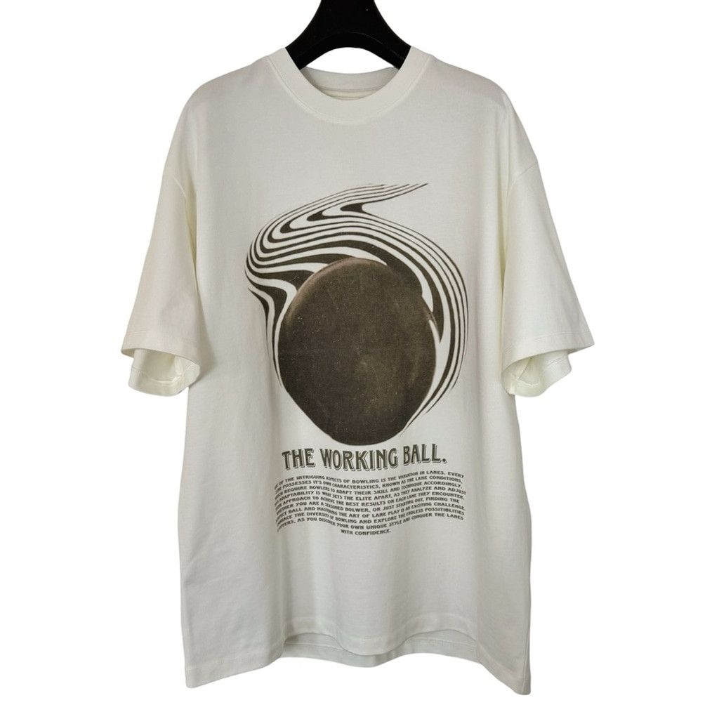 NWOT DYNASTY BOWLING Men's Heavy Designer Graphic T-shirt L