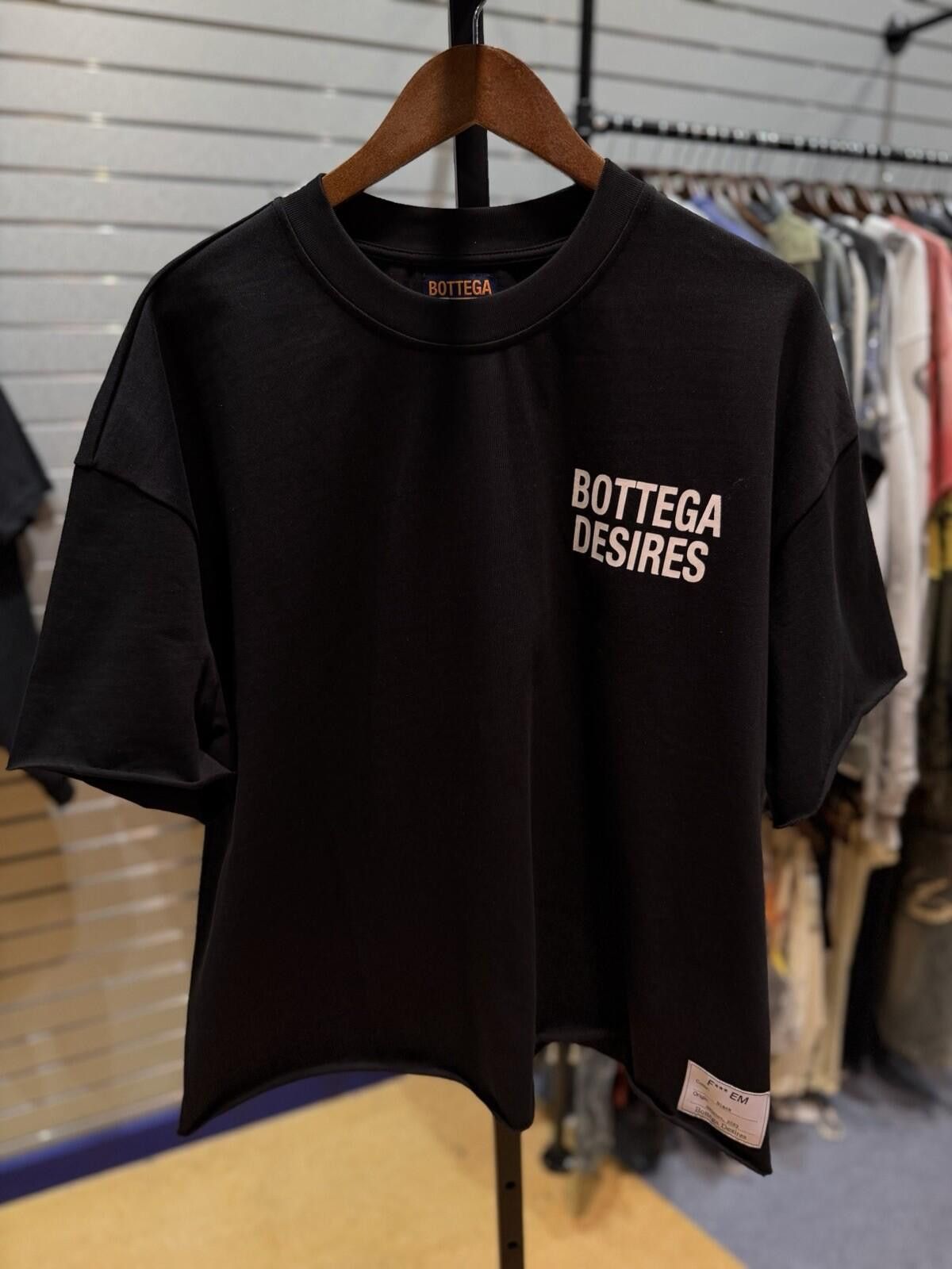 Bottega Desires Bottega Desires Tee T-Shirt F**k Joke (L) Black White Size US L / EU 52-54 / 3 - 1 Thumbnail