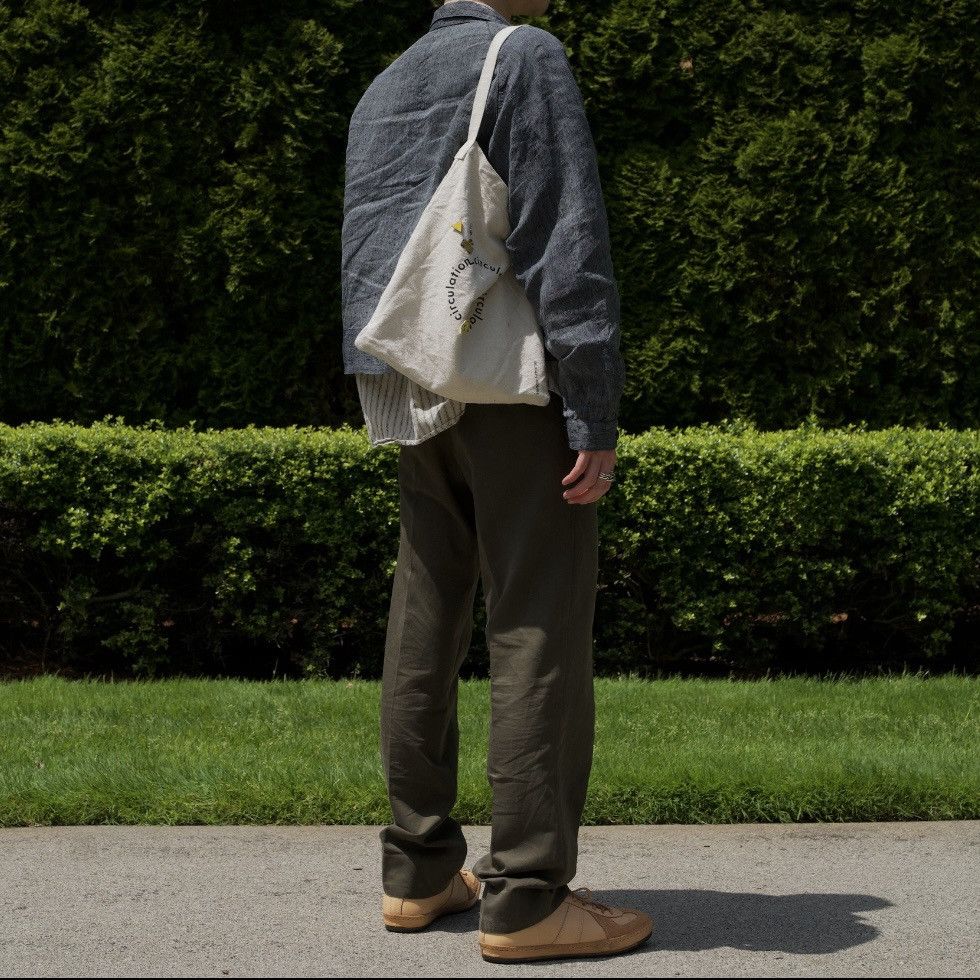 Hender Scheme Circulation cotton canvas record tote bag shoulder Size ONE SIZE - 5 Thumbnail