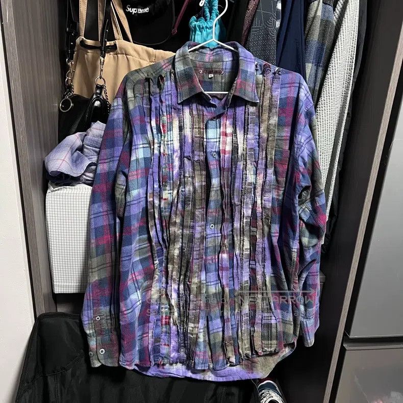 Needles Baijia fabric long-sleeve shirt
