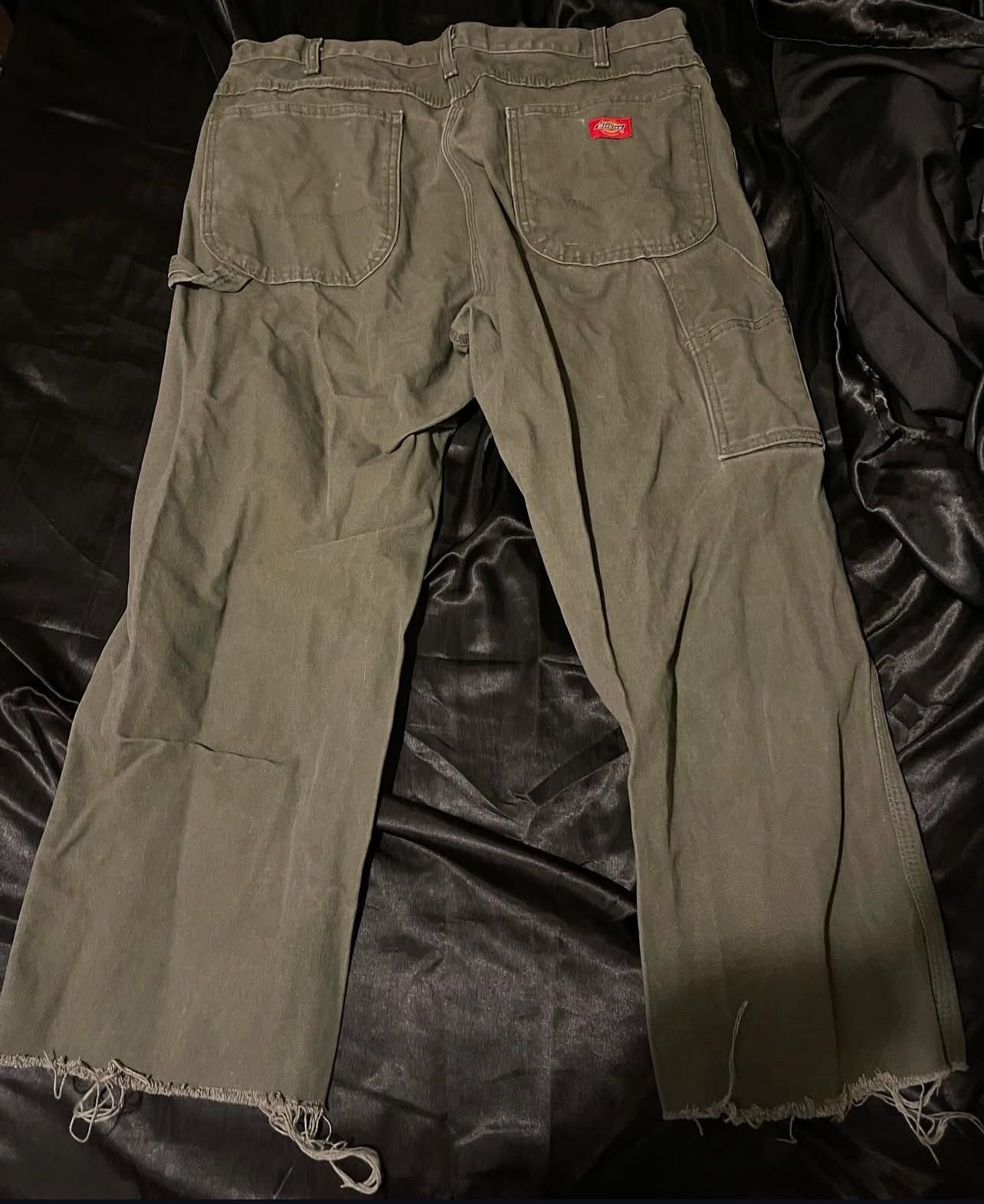 Dickies × Vintage 90’s Dickies Moss Green Carpenter Jeans 36x30 Size US 36 / EU 52 - 2 Thumbnail