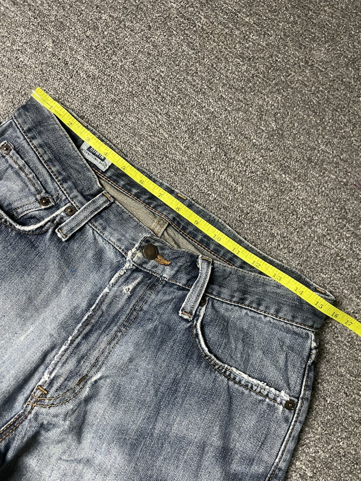 Edwin × Vintage Vintage EDWIN Men’s Straight Cut Jeans (91) Size US 31 - 5 Thumbnail