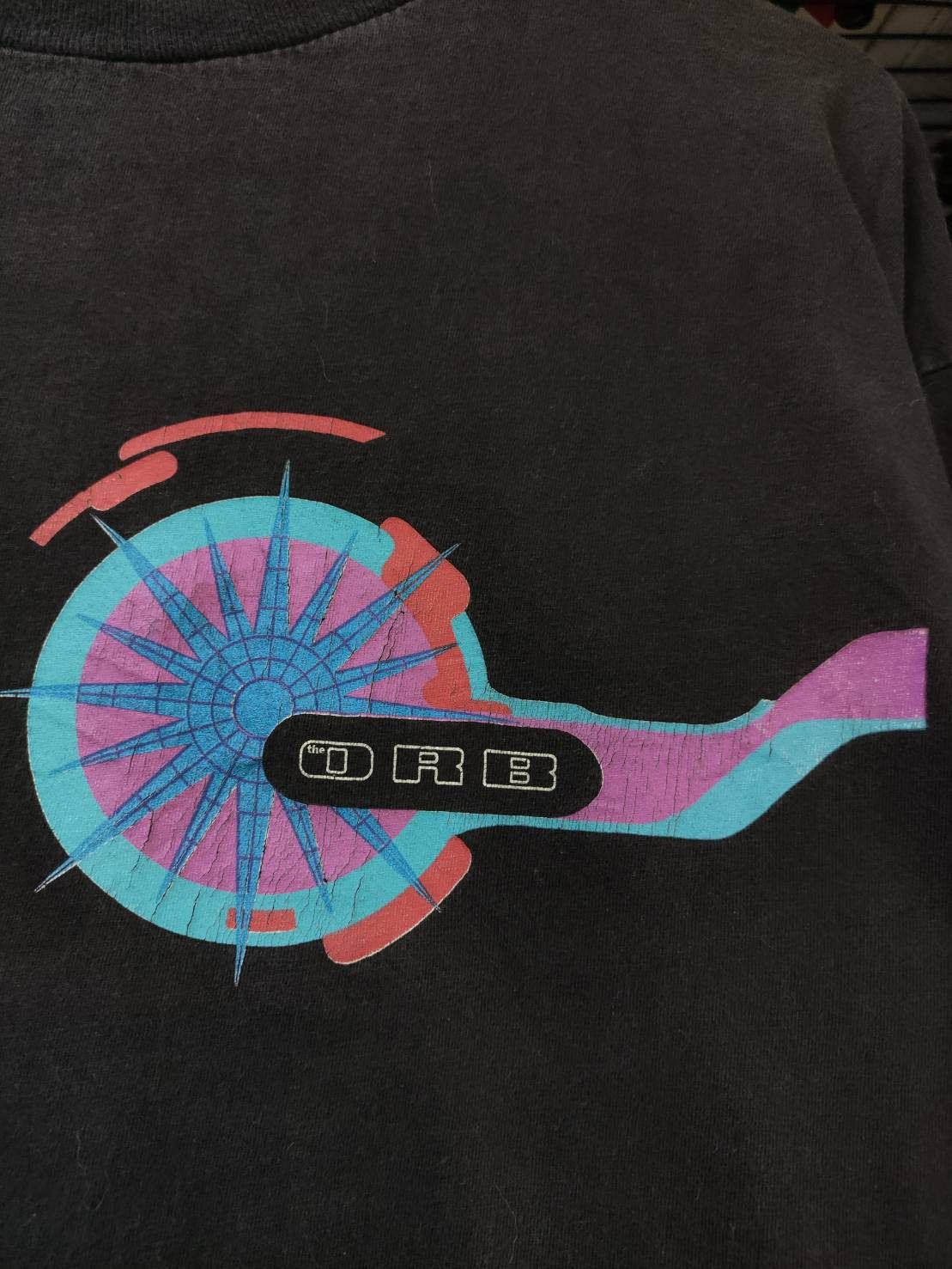 Band Tees Vtg 90's The Orb 's Adventures Beyond the Ultraworld Album Size US L / EU 52-54 / 3 - 4 Thumbnail