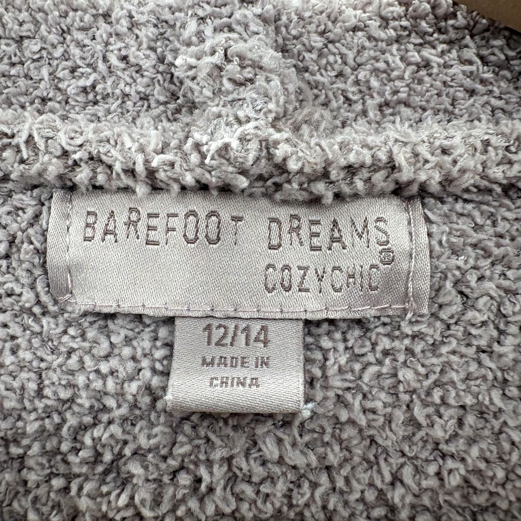 Vintage Barefoot Dreams CozyChic Hoodie Sweater Womens 12-14 Pink Knit Pullover Soft Size XL / US 12-14 / IT 48-50 - 4 Thumbnail