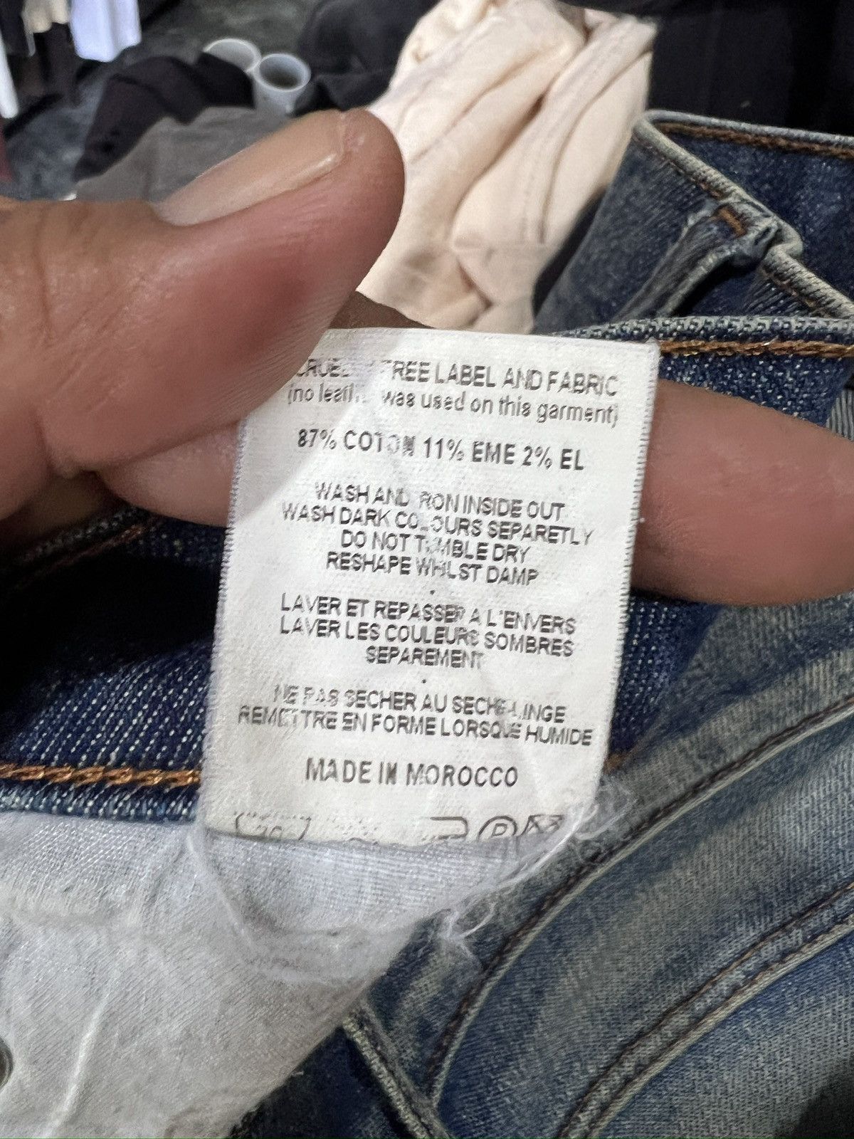 April 77 🔥April 77 Distressed Denim Size US 31 - 16 Thumbnail
