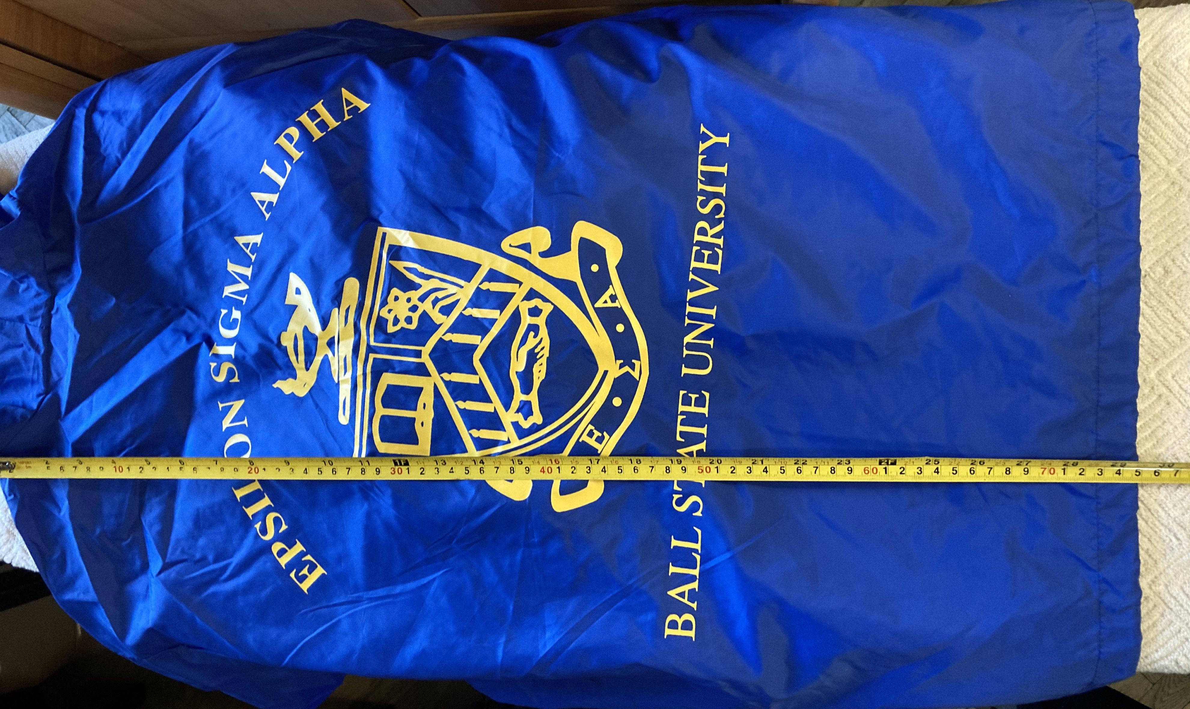 Vintage Rare Ball State University Vintage Nylon Anorak Bag Size US XL / EU 56 / 4 - 12 Thumbnail