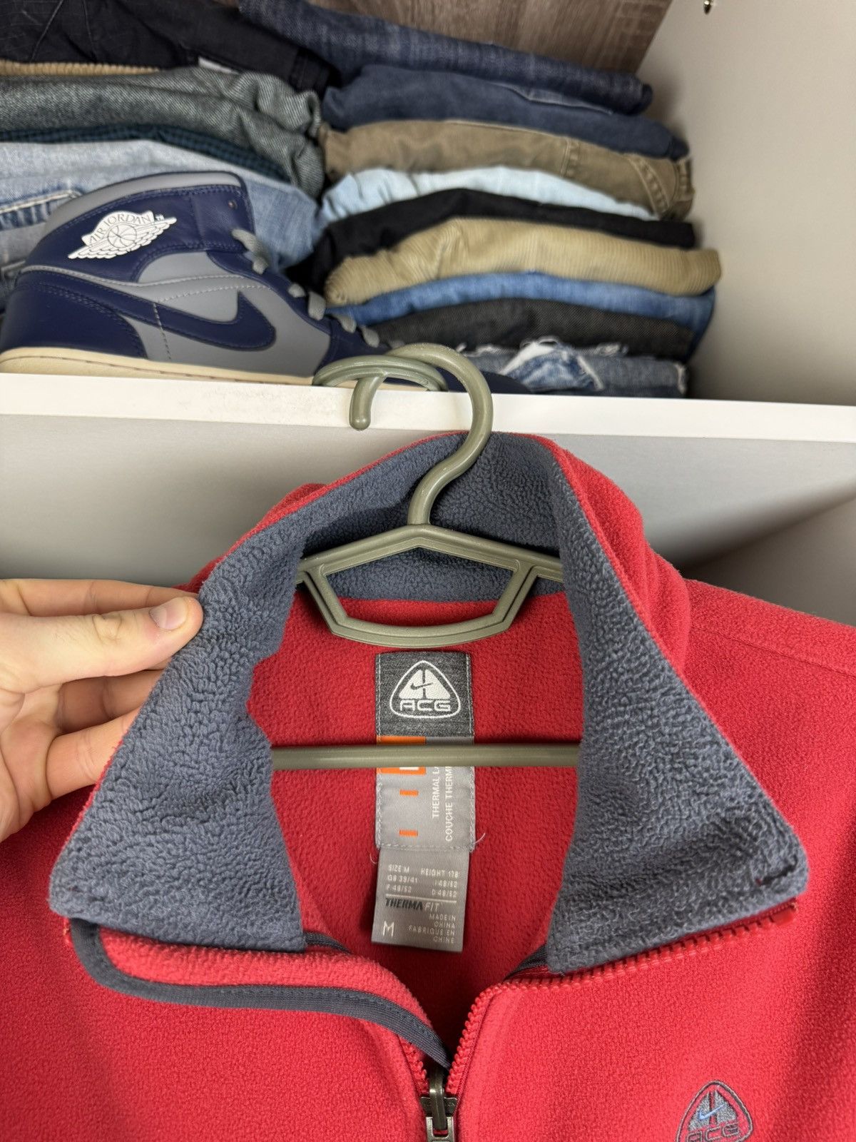 Nike ACG Vintage Nike ACG Fleece Vest Size US M / EU 48-50 / 2 - 2 Thumbnail
