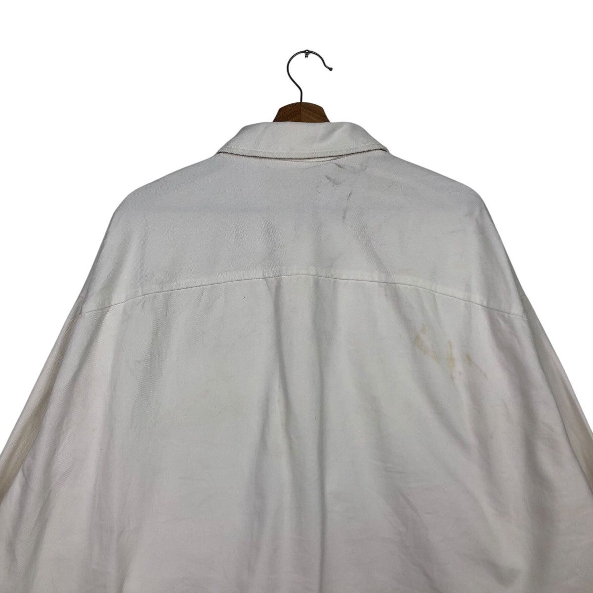 Japanese Brand 📌Vintage Cropped Trucker Biker Jacket Gu Japan Issey Miyake Size US XXL / EU 58 / 5 - 10 Thumbnail