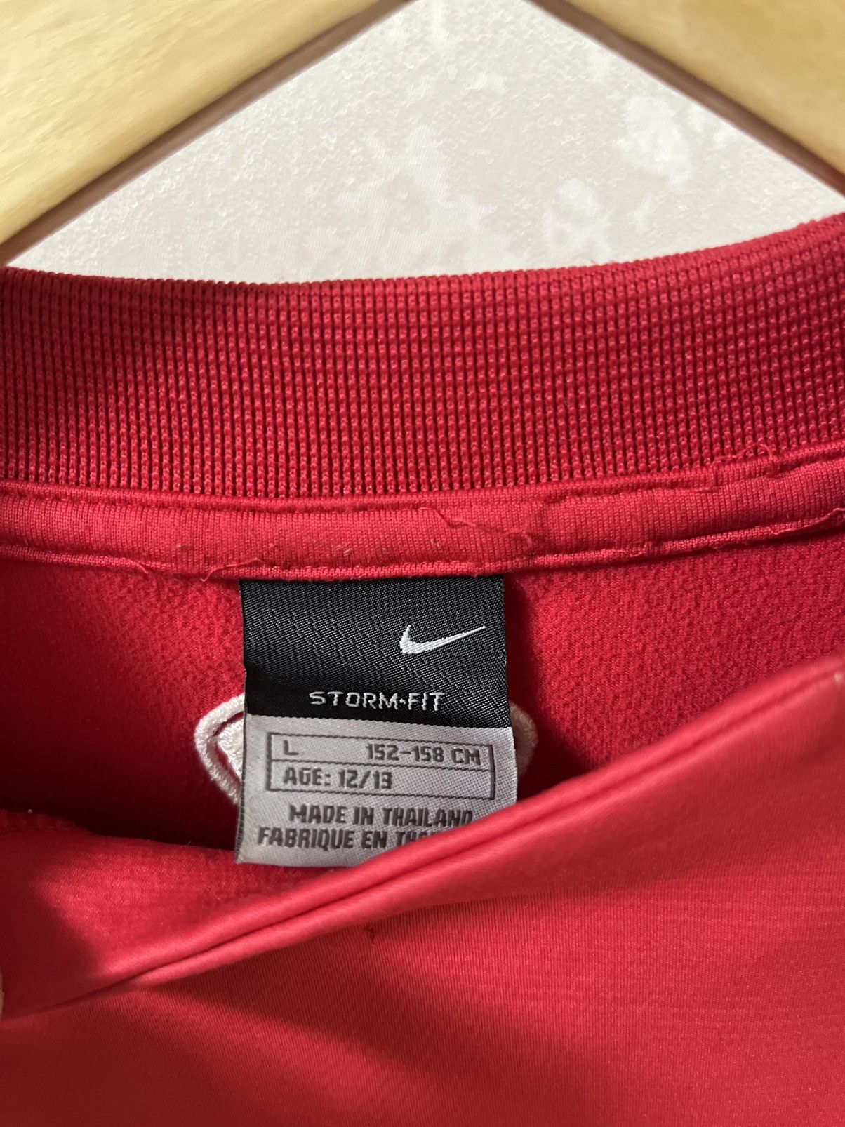 Vintage Nike Arsenal Vintage 2004/2006 Storm Fit Sweatshirt Size US XXS / EU 40 - 11 Thumbnail