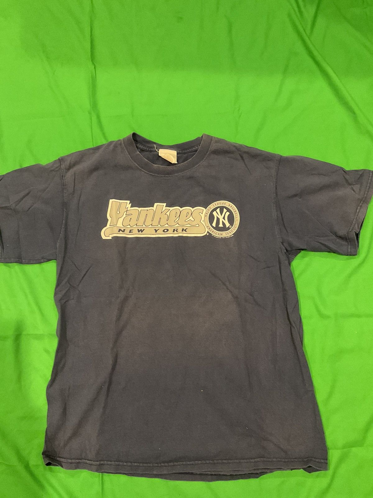MLB × Vintage New York Yankees navy t-shirt Size US XL / EU 56 / 4 - 1 Thumbnail