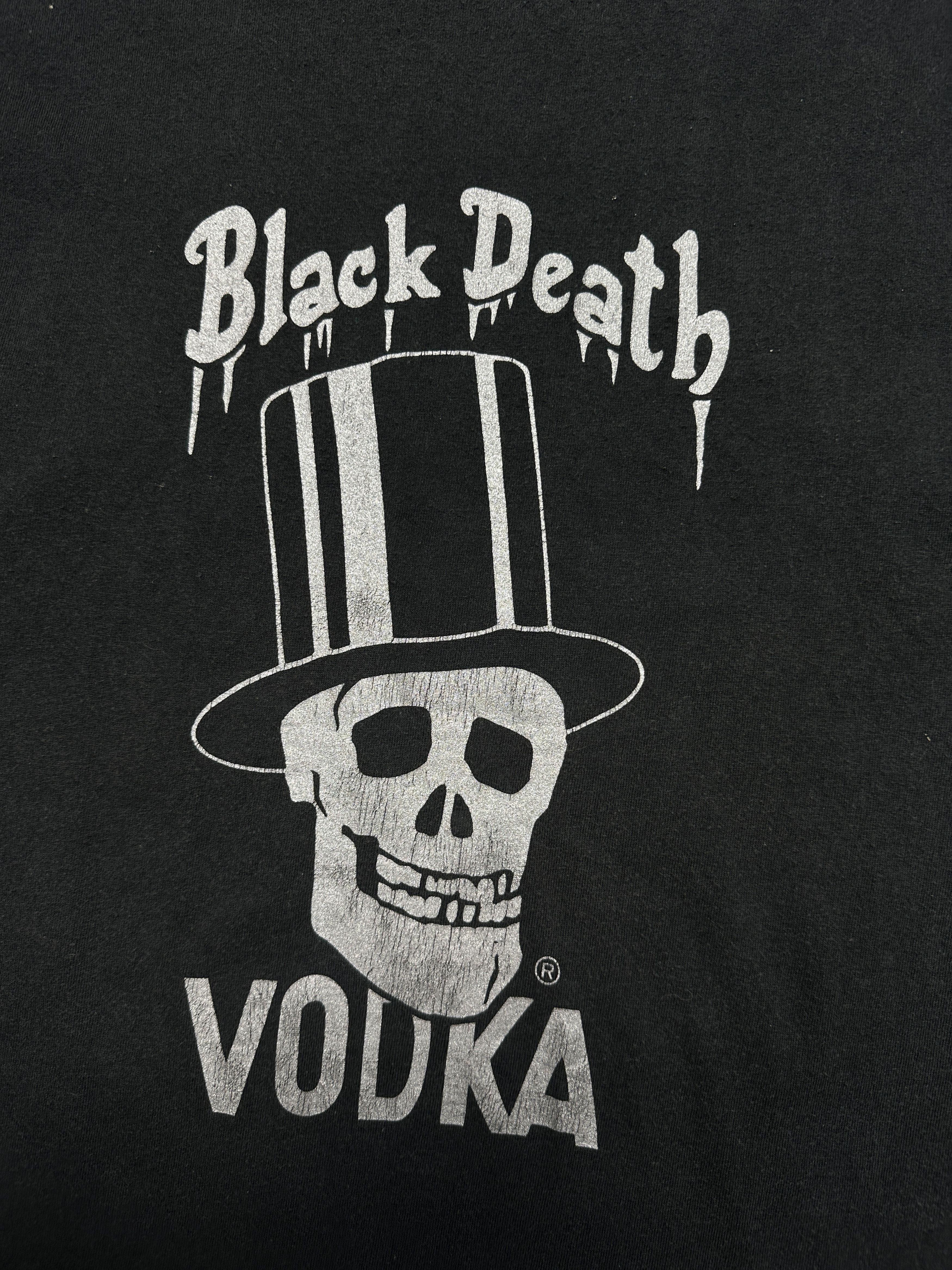 Other 1992 Slash Black Death Vodka Drink In Peace Mens T-Shirt Size US L / EU 52-54 / 3 - 3 Thumbnail