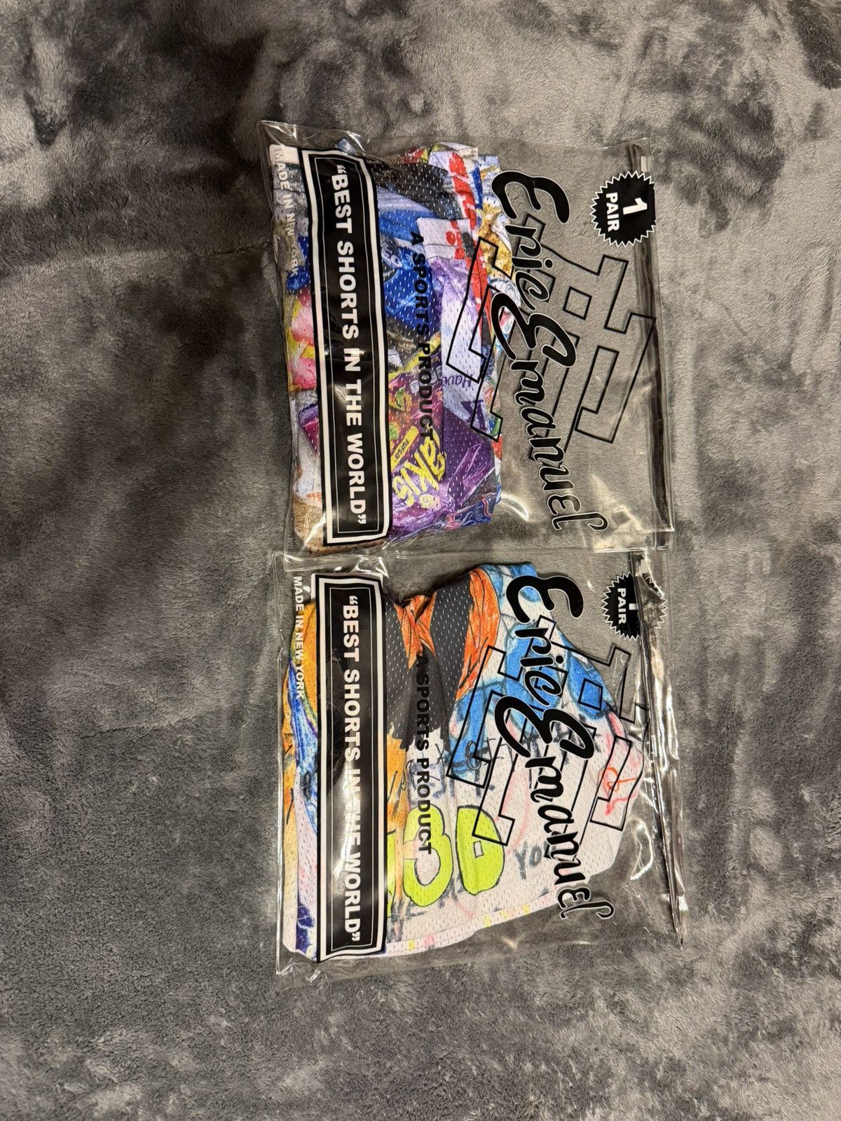 Asspizza × Eric Emanuel Eric Emanuel x Asspizza mesh shorts Size US 38 / EU 54 - 1 Thumbnail