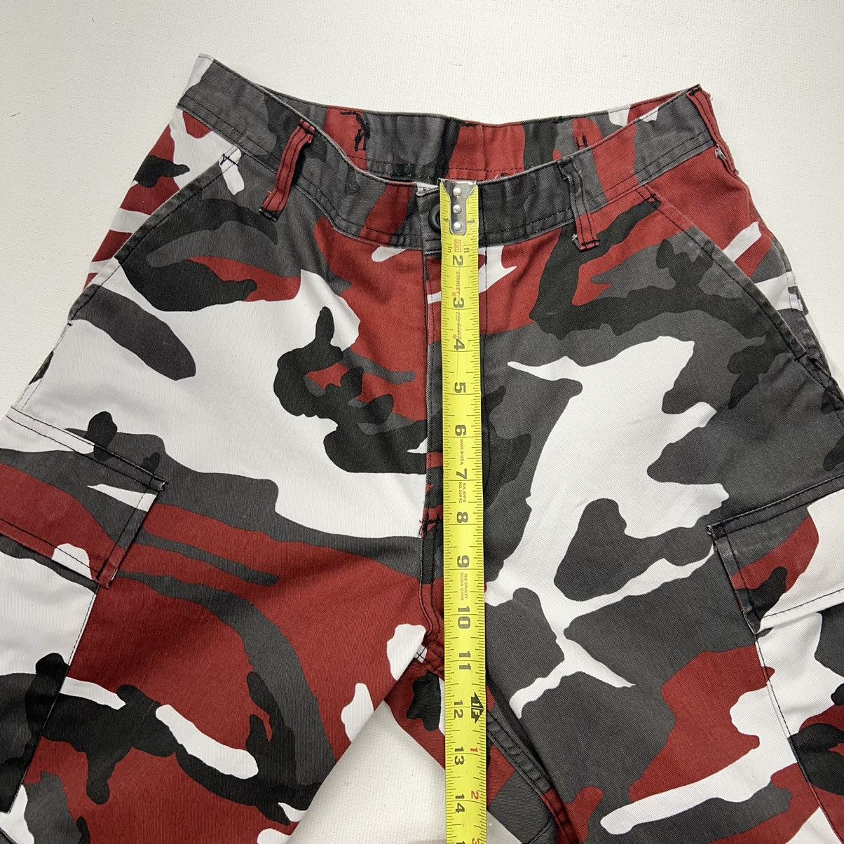 Rothco Rothco Pants Red Camo Cargo BDU Baggy Tactical Utility Y2K Size US 28 / EU 44 - 18 Thumbnail