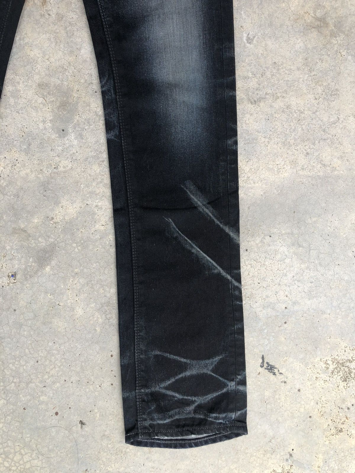 GOSTAR DE FUGA Japanese Fuga Distressed Jeans Slim Size US 30 / EU 46 - 7 Thumbnail