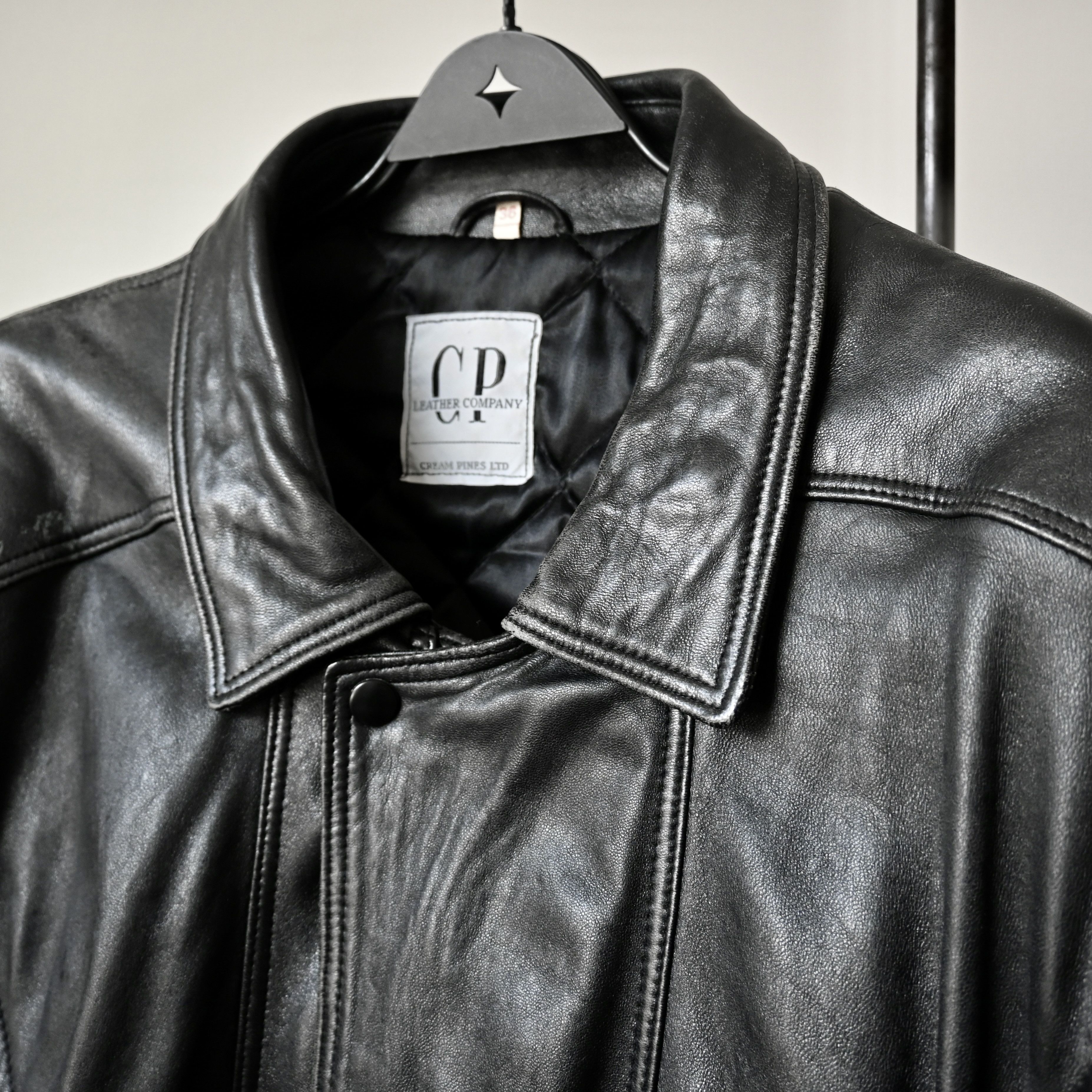 Vintage Vintage 1980s C.P. LEATHER rider jacket, made in England Size US M / EU 48-50 / 2 - 8 Thumbnail