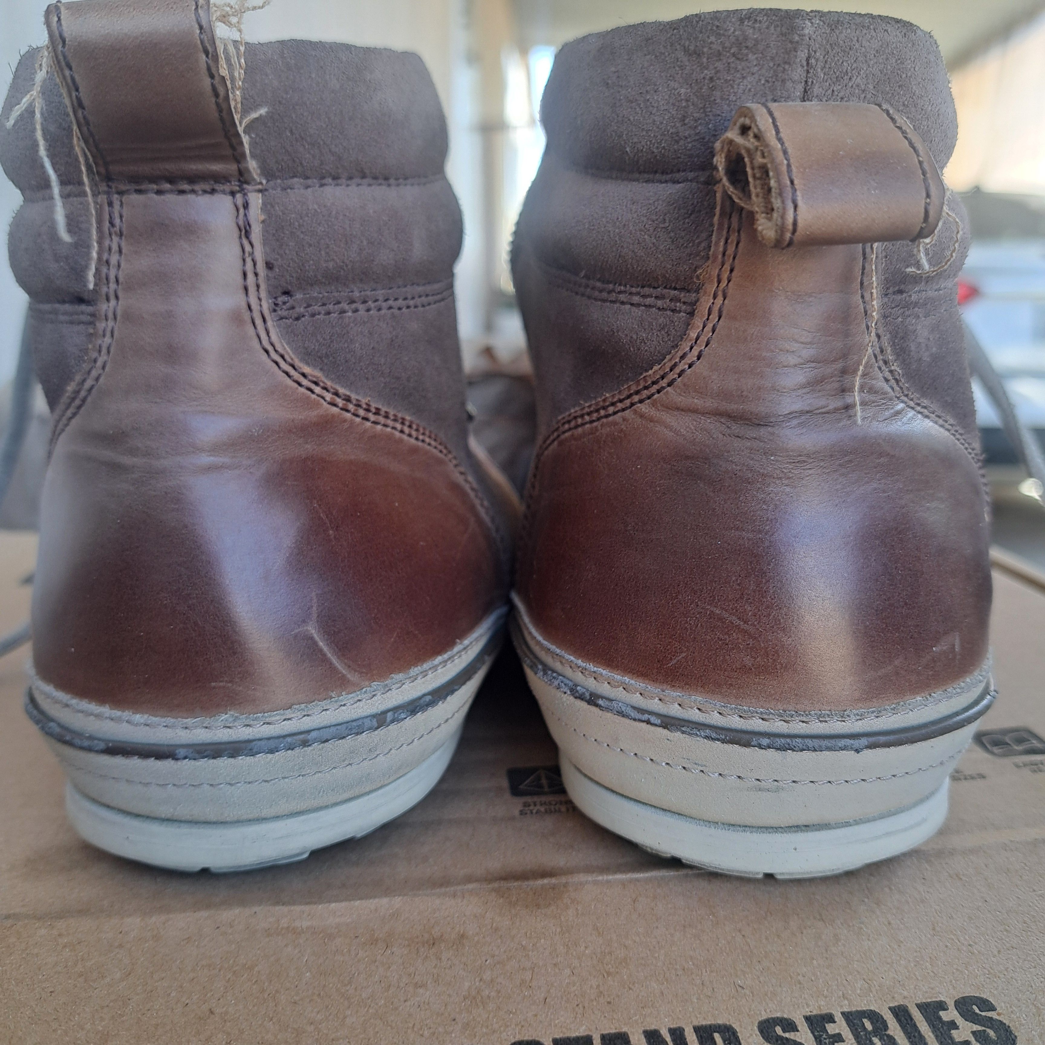 John Varvatos John Varvatos Star High Top Sneakers Suede/Leather Men’s Size US 10 / EU 43 - 5 Thumbnail