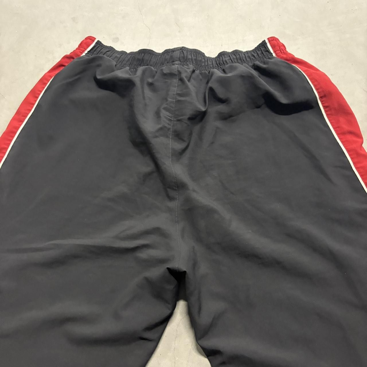 Reebok Crazy Vintage Y2K/2000s Baggy Reebok Black Striped Trackpants! Size US 34 / EU 50 - 6 Thumbnail