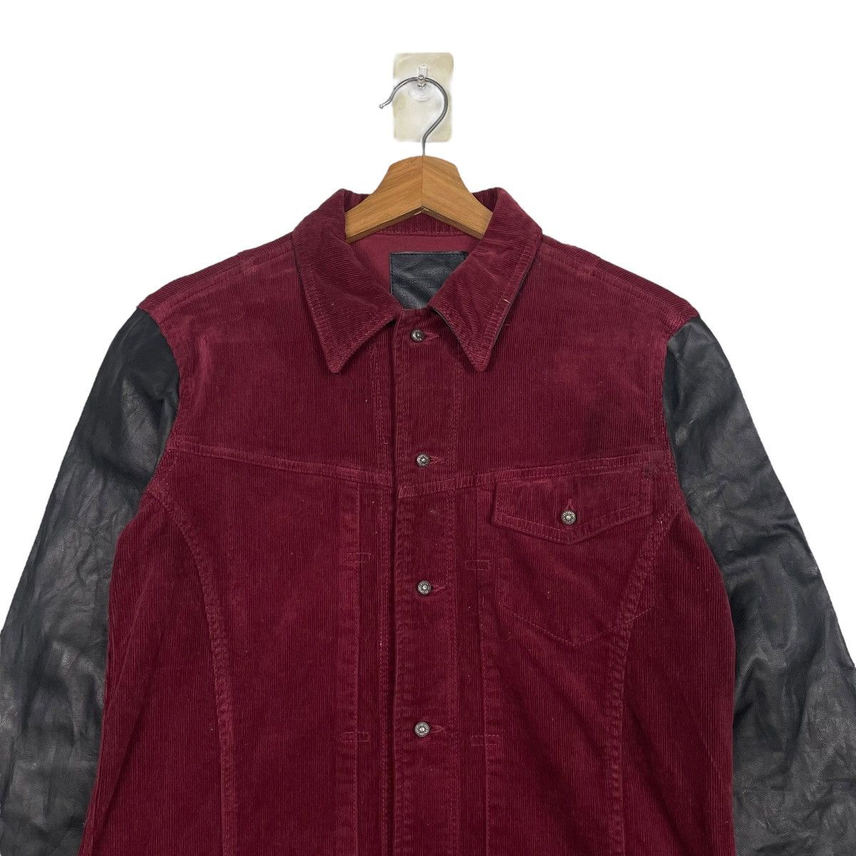 Isamu Katayama Backlash Isamu Katayama Backlash Corduroy Leather Jacket Size US S / EU 44-46 / 1 - 2 Thumbnail