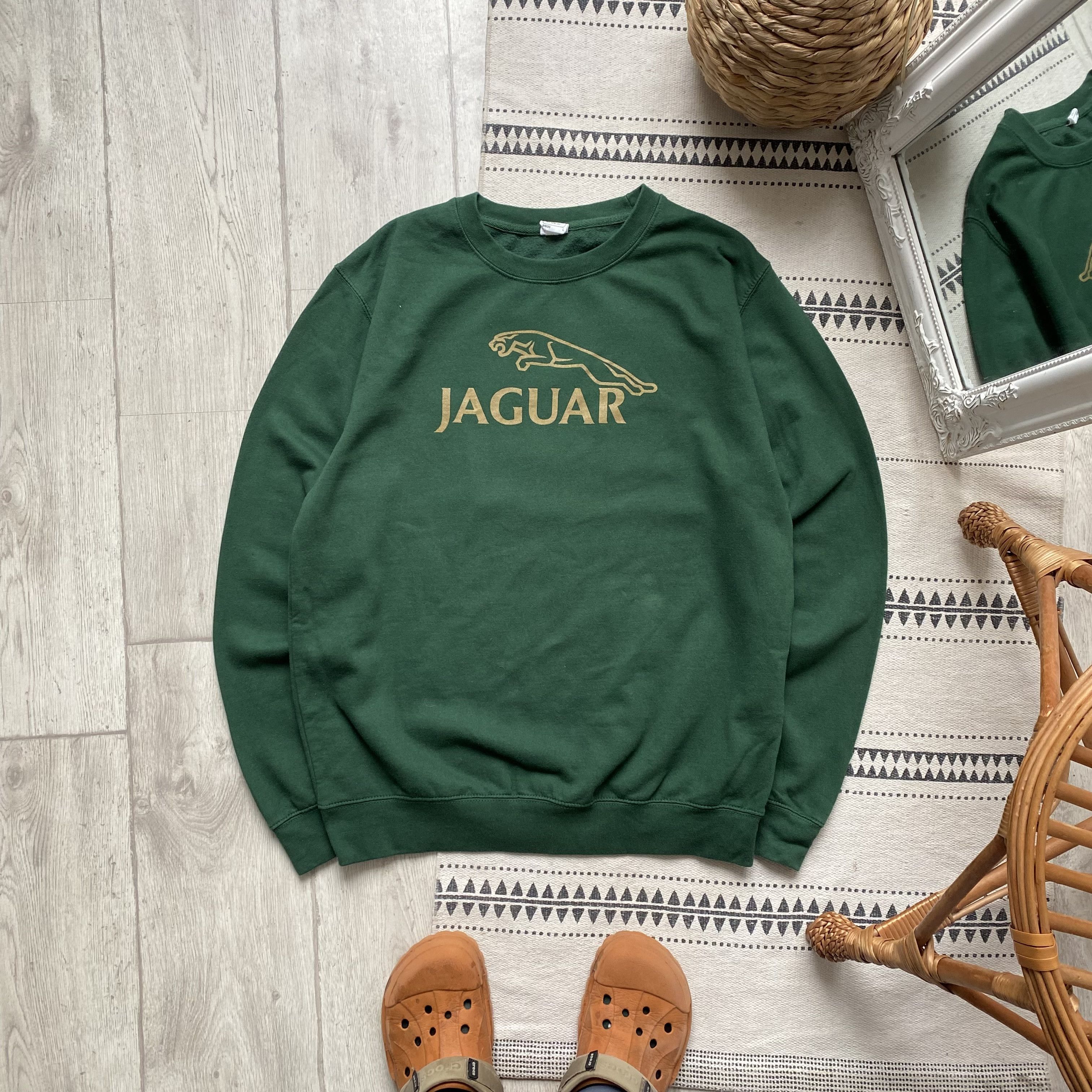Ferrari 🏎️Vintage Jaguar Blanck Sweatshirt Racing Land Rover Size US L / EU 52-54 / 3 - 1 Thumbnail