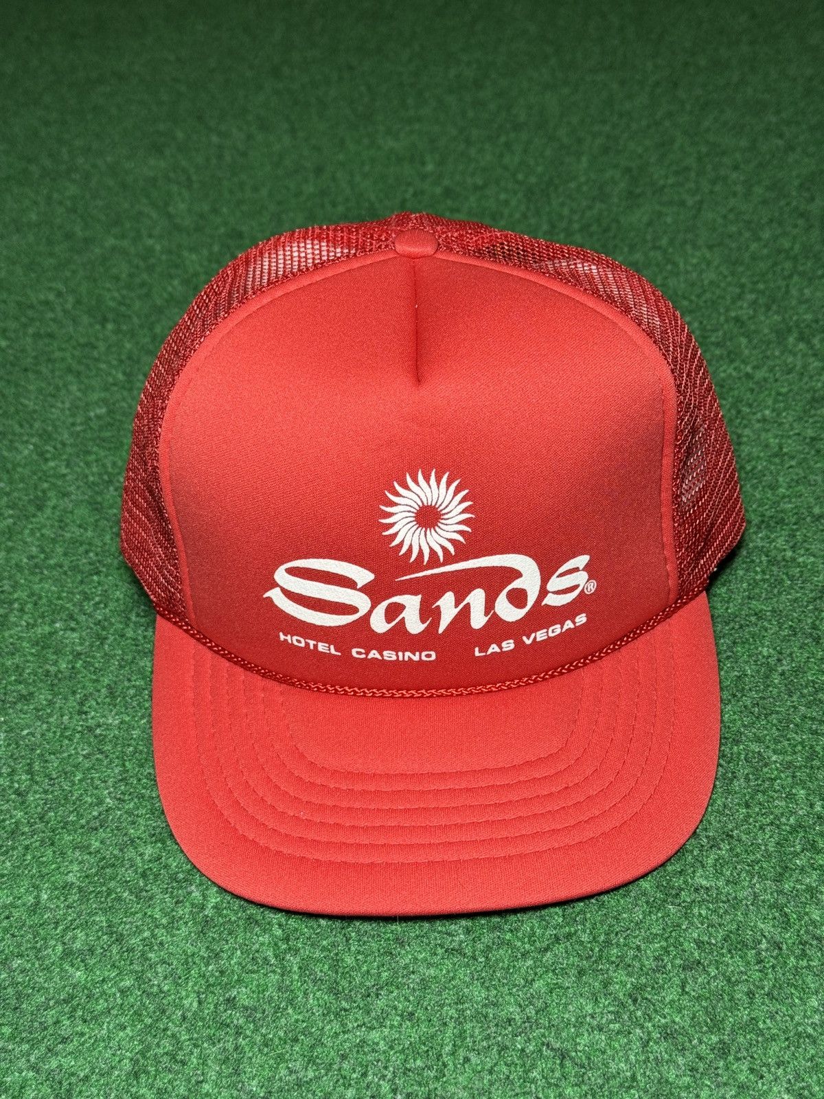 Vintage Sands Las Vegas Hotel Casino Double Snapback 80s 90s Hat Size ONE SIZE - 1 Thumbnail