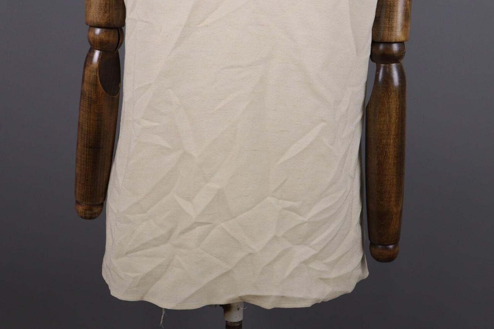 Giorgio Armani Giorgio Armani Vintage Beige Silk Blouse Shirt Size 44 / L Size M / US 6-8 / IT 42-44 - 11 Thumbnail
