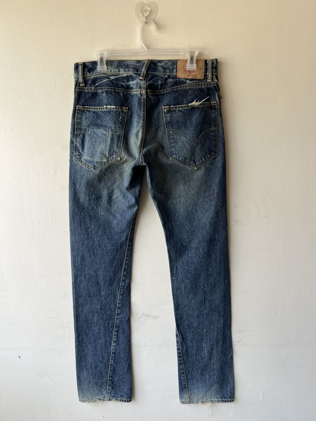Hysteric Glamour RARE💥 Vintage SAMPLE HG Break it Up Mud Wash Denim Jeans Size US 32 / EU 48 - 3 Thumbnail