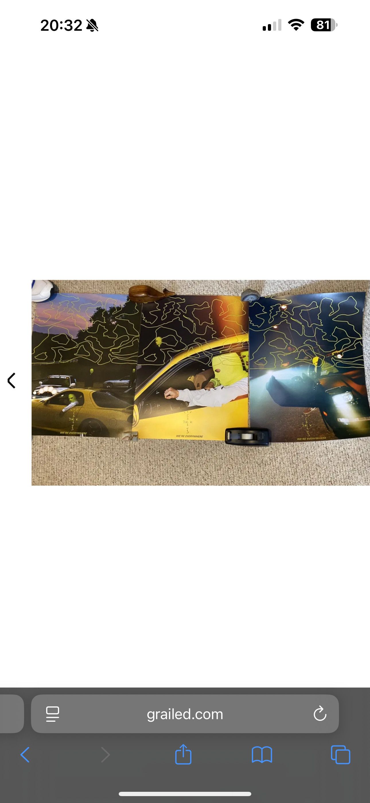 Travis Scott Travis Scott Jackboys Film Posters 1, 2, and 3 Size ONE SIZE - 1 Thumbnail