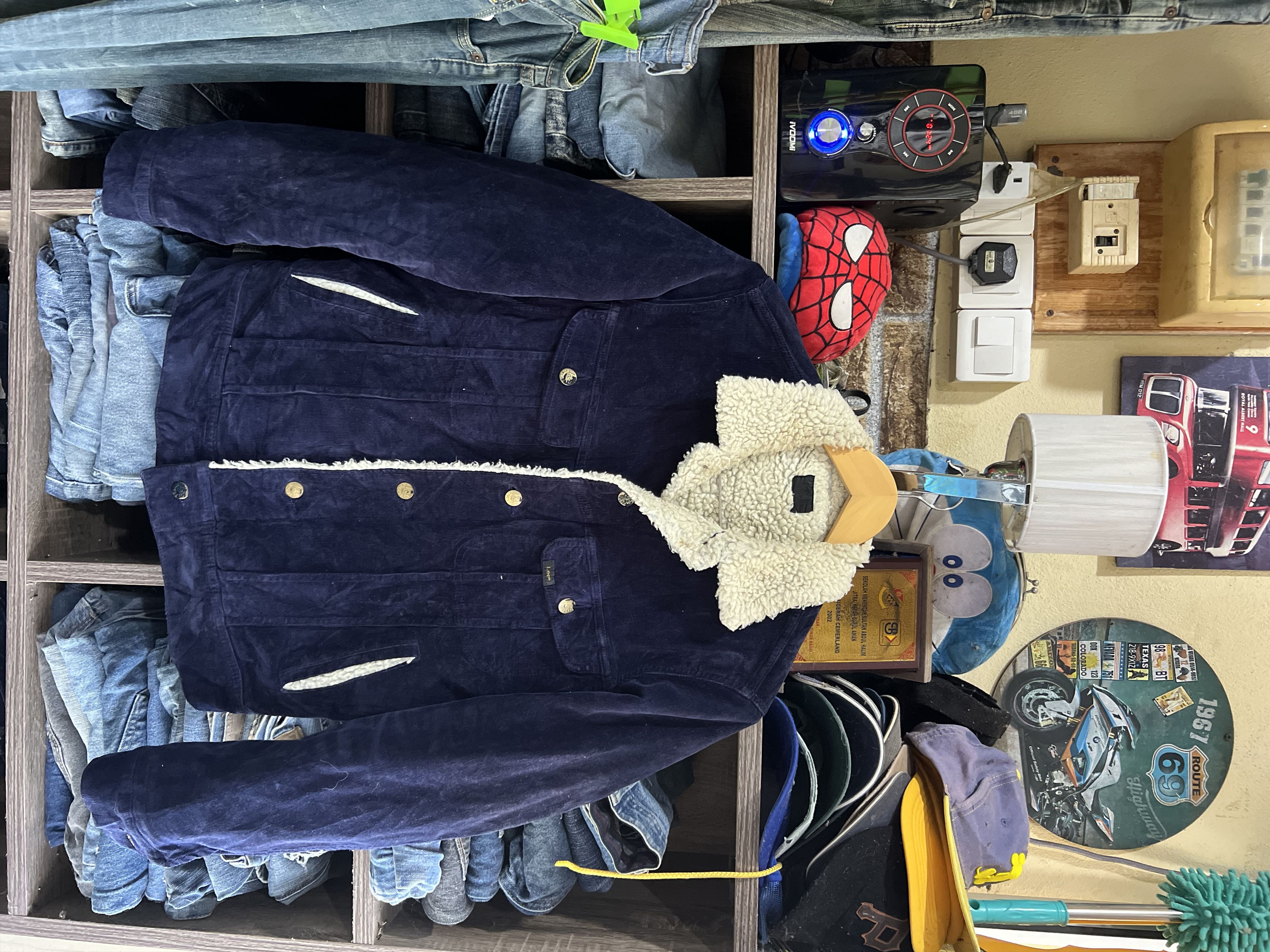 Lee 🔥Lee Riders Corduroy Sherpa Jacket Size M / US 6-8 / IT 42-44 - 18 Thumbnail