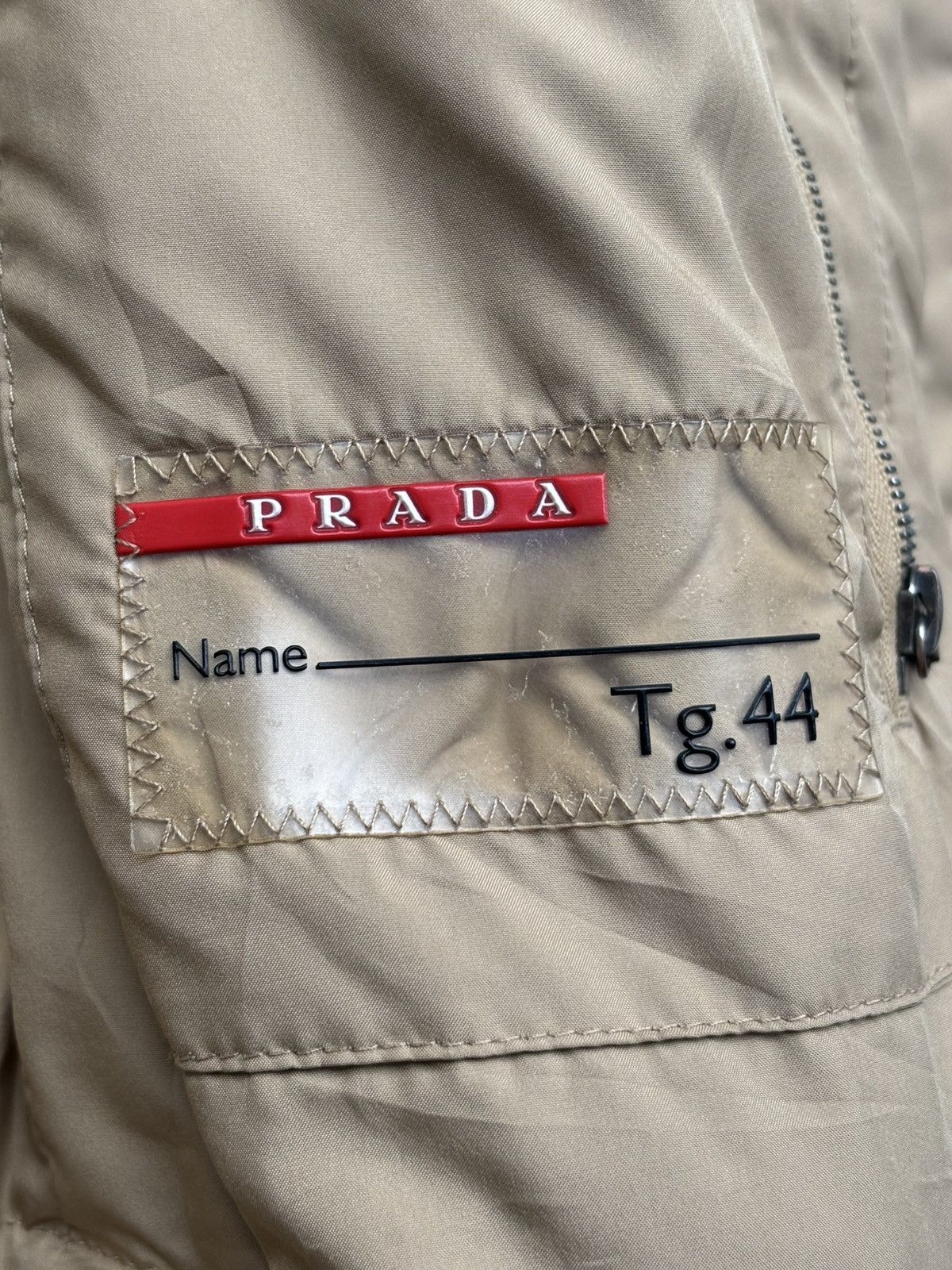 Prada 2000s PACKABLE Weasel Fur Collar Puffer Jacket Size US S / EU 44-46 / 1 - 7 Thumbnail