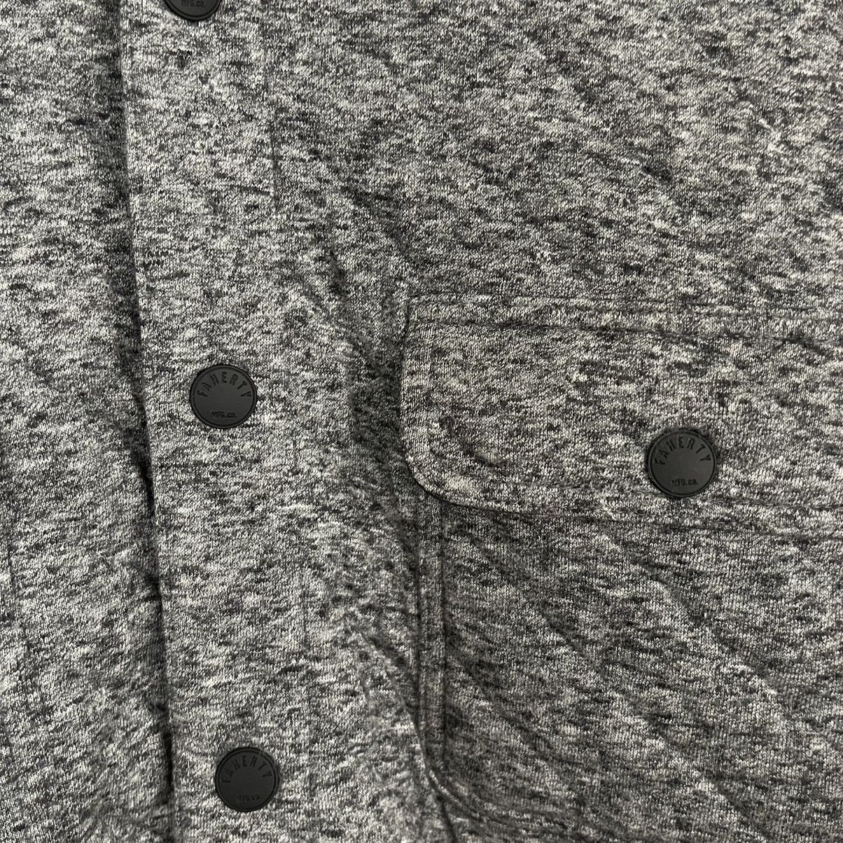 Faherty Faherty Epic Quilted Fleece CPO Button Slip Shirt Jacket Size US M / EU 48-50 / 2 - 7 Thumbnail