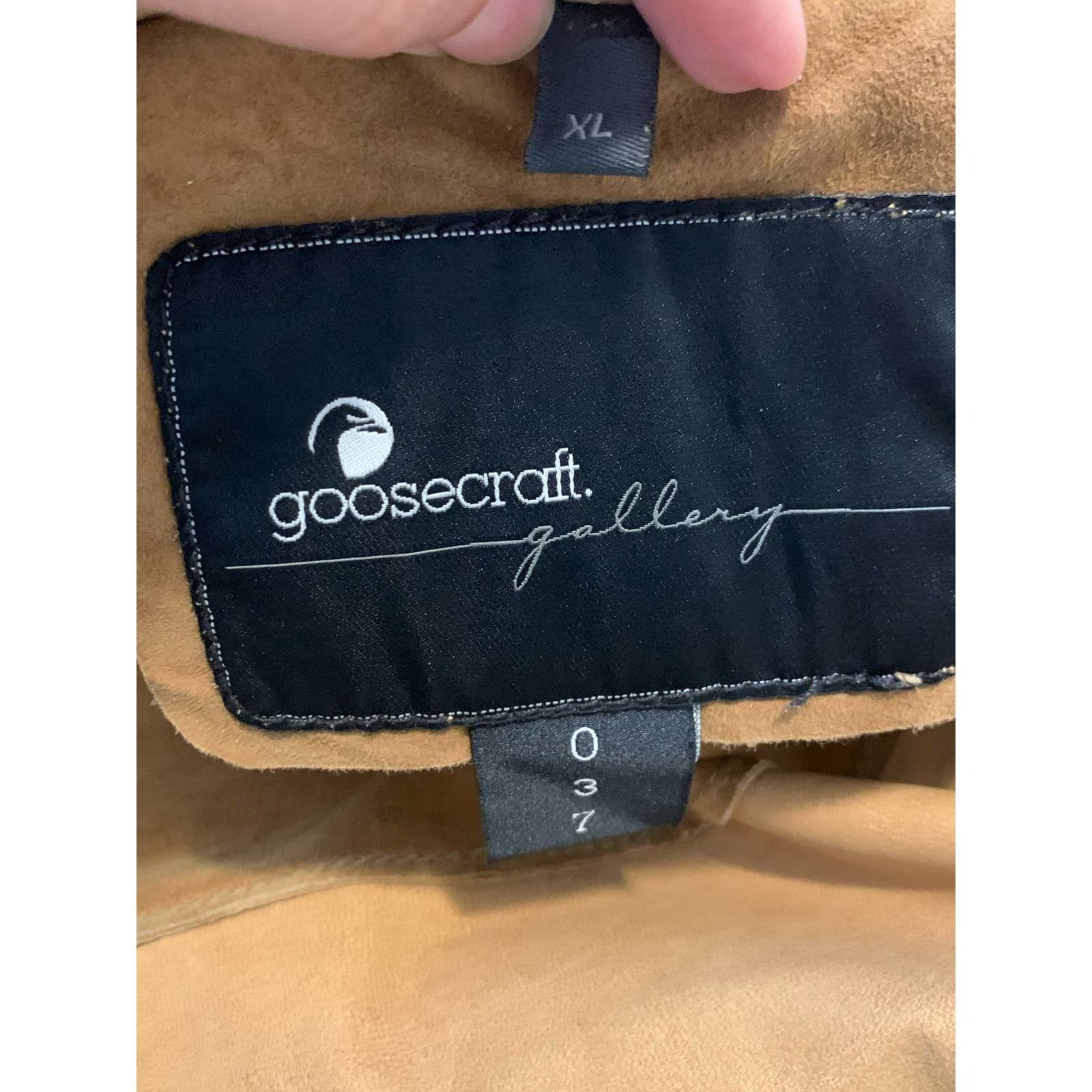 GOOSECRAFT Goosecraft beige tan leather suede belted coat size M Size M / US 6-8 / IT 42-44 - 3 Thumbnail