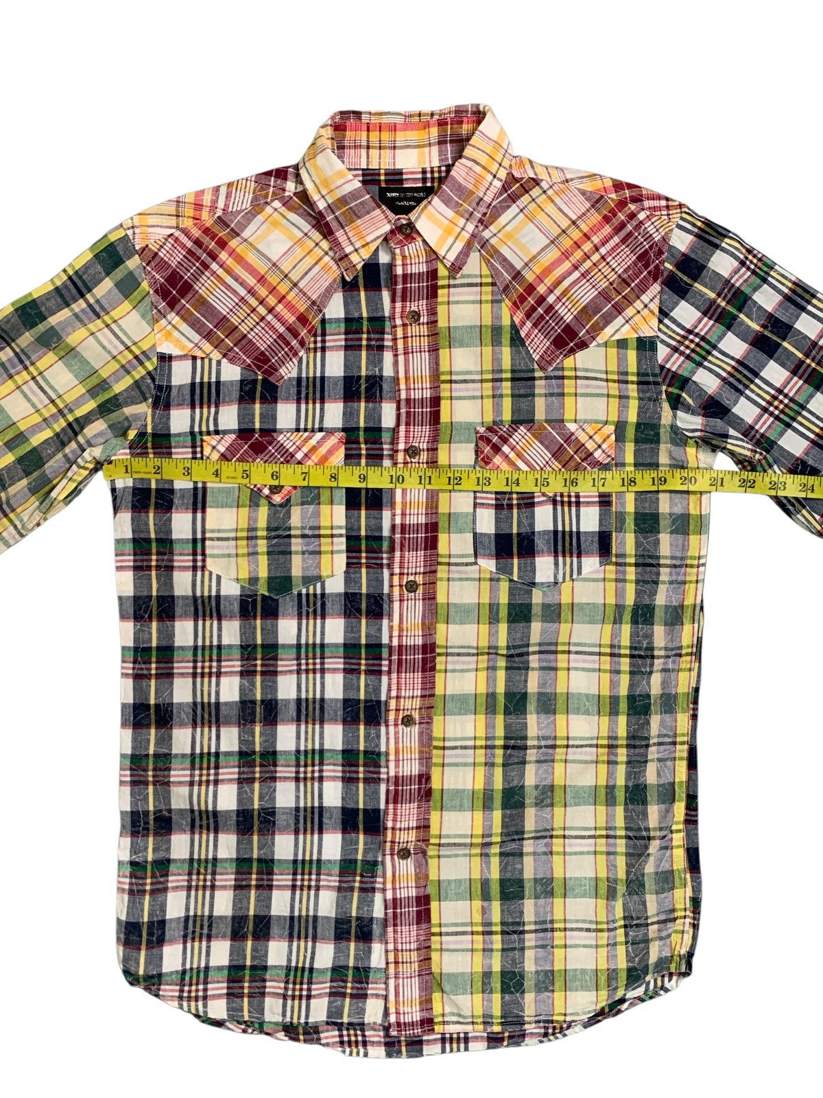 Japanese Brand Rare Design Power To The People Button Ups Western Shirts Size L / US 10 / IT 46 - 7 Thumbnail