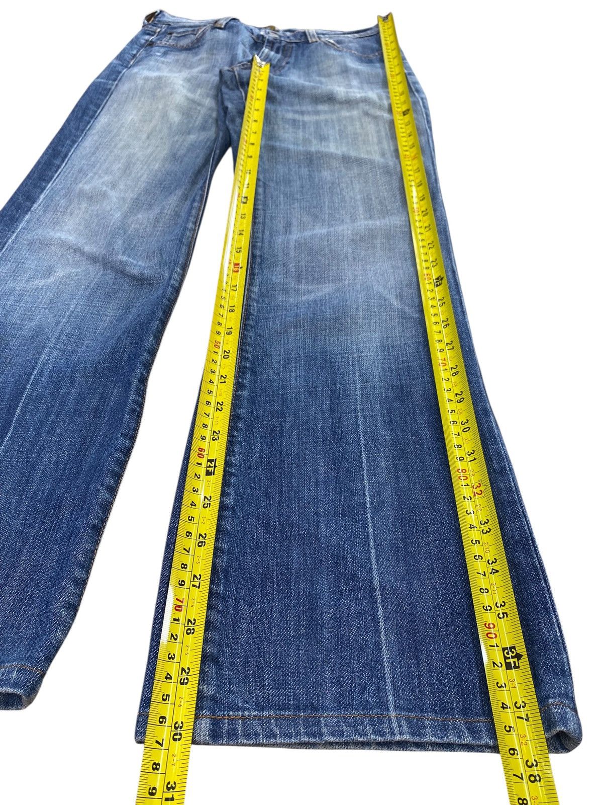 Japanese Brand Japanese Brand Blue Faded Wash Style Bootcut Jeans Size US 28 / EU 44 - 11 Thumbnail
