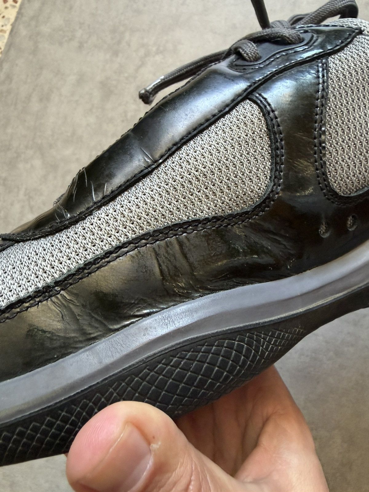 Prada Prada Americas Cup Low Patent Leather OG Size US 9 / EU 42 - 11 Thumbnail