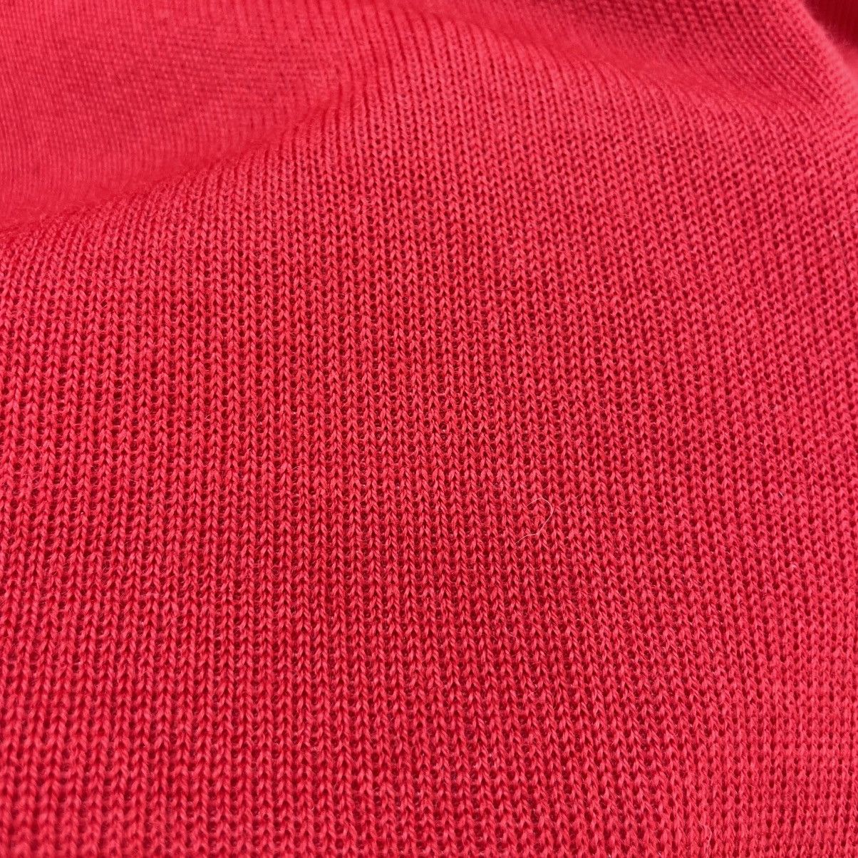 Vintage 💥 vintage 90s Masters Tournament red v-neck sweater Size US M / EU 48-50 / 2 - 7 Thumbnail