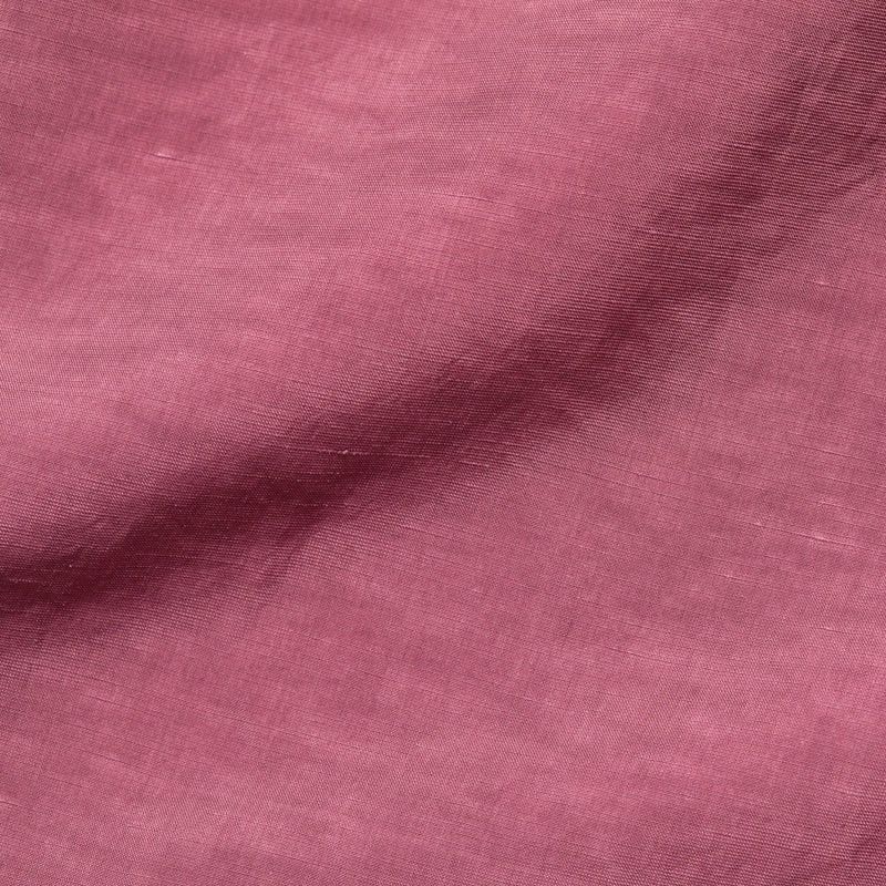 s.k. manor hill Sage Shirt Magenta Viscose Linen Size US M / EU 48-50 / 2 - 2 Thumbnail
