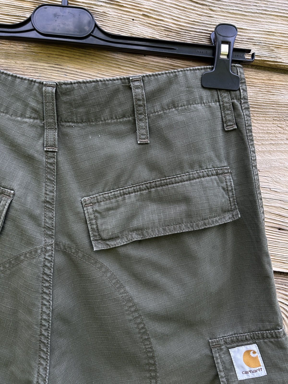 Carhartt Vintage Carhartt Cargo Bermuda Ripstop Shorts 28 Size US 28 / EU 44 - 7 Thumbnail