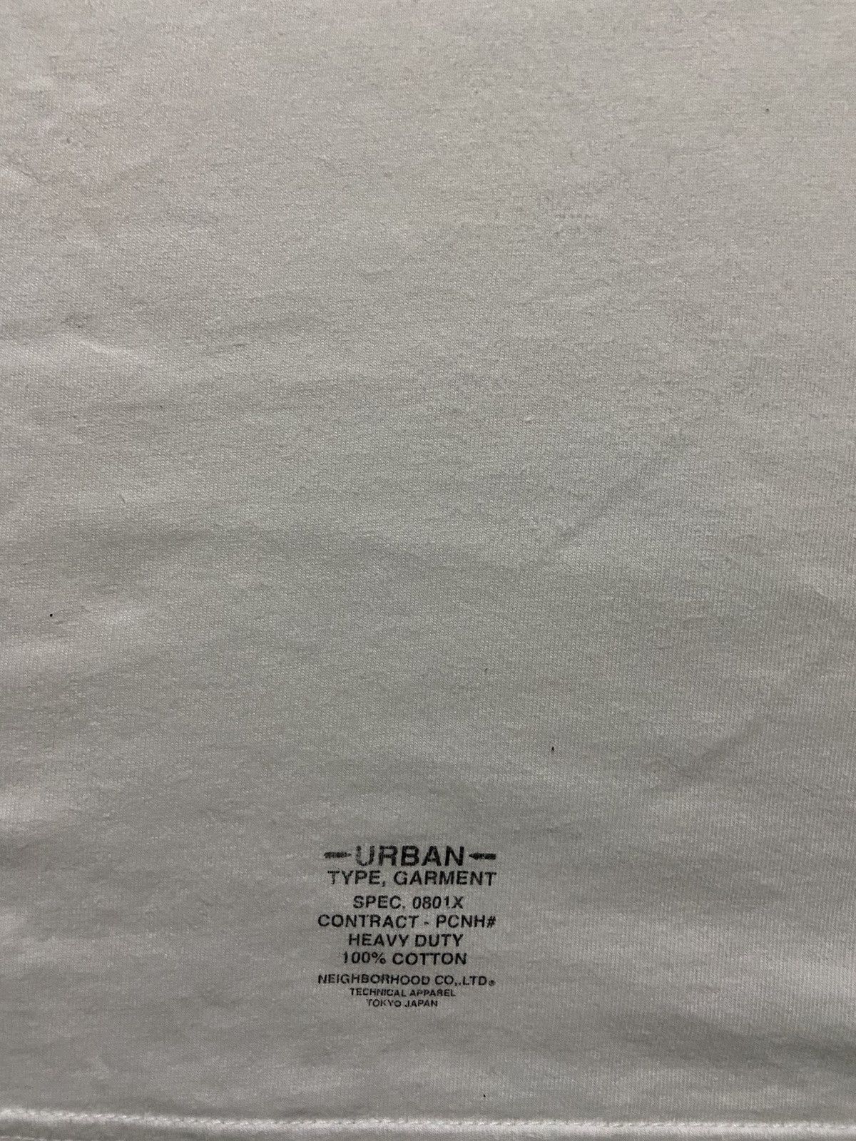 Neighborhood NEIGHBOURHOOD WHITE TEE RARE DESIGN Size US XL / EU 56 / 4 - 7 Thumbnail