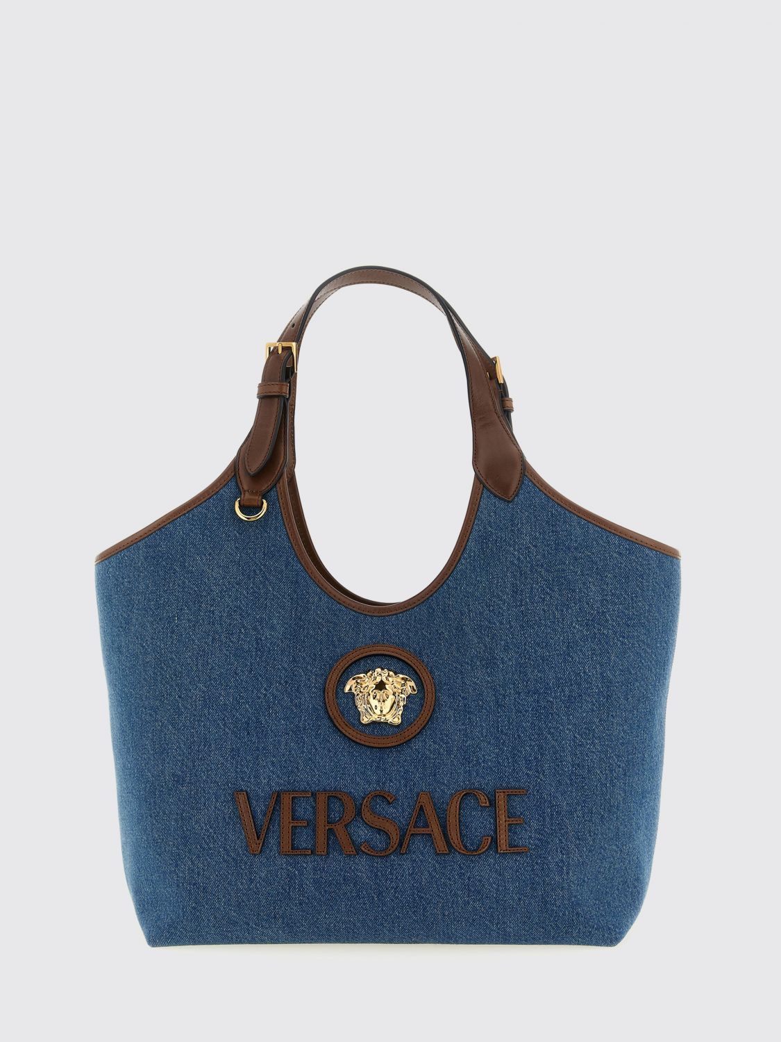 Versace Versace Tote Bag Woman Denim Size ONE SIZE - 1 Thumbnail